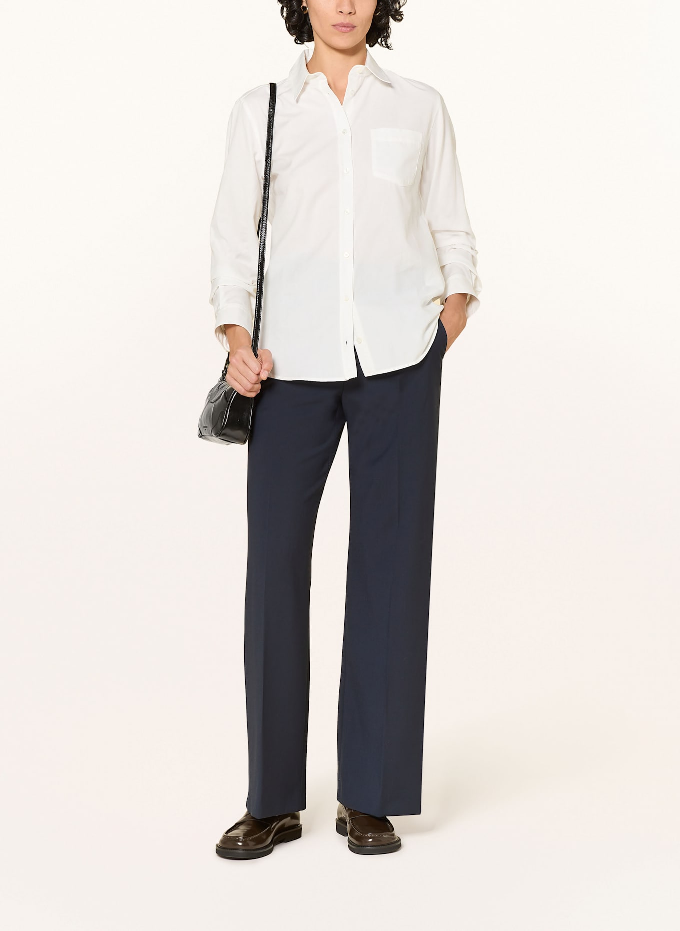 WEEKEND Max Mara Hemdbluse NICHEL: WEISS