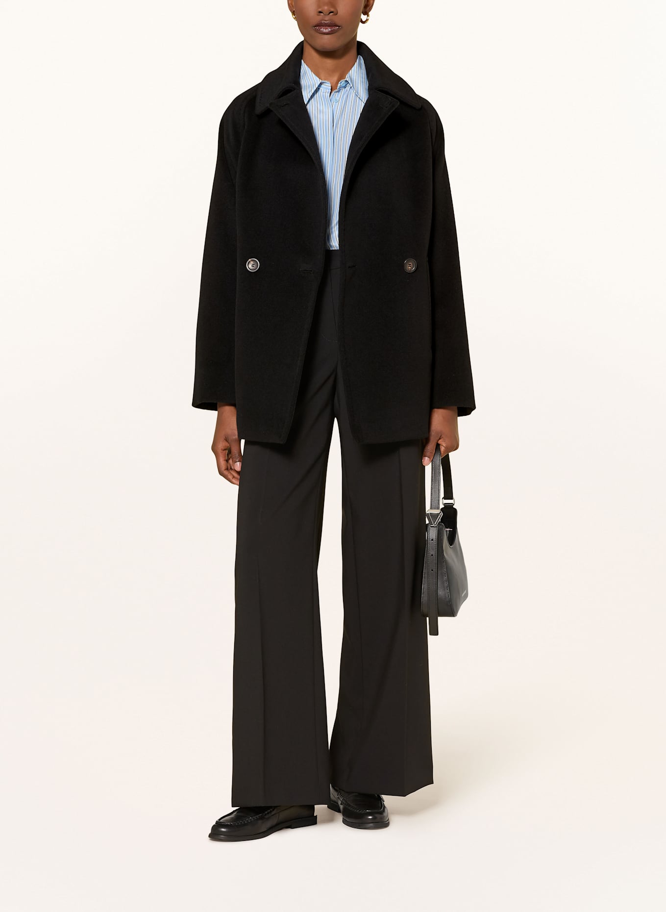 Max Mara STUDIO Cabanjacke ARIANO: SCHWARZ