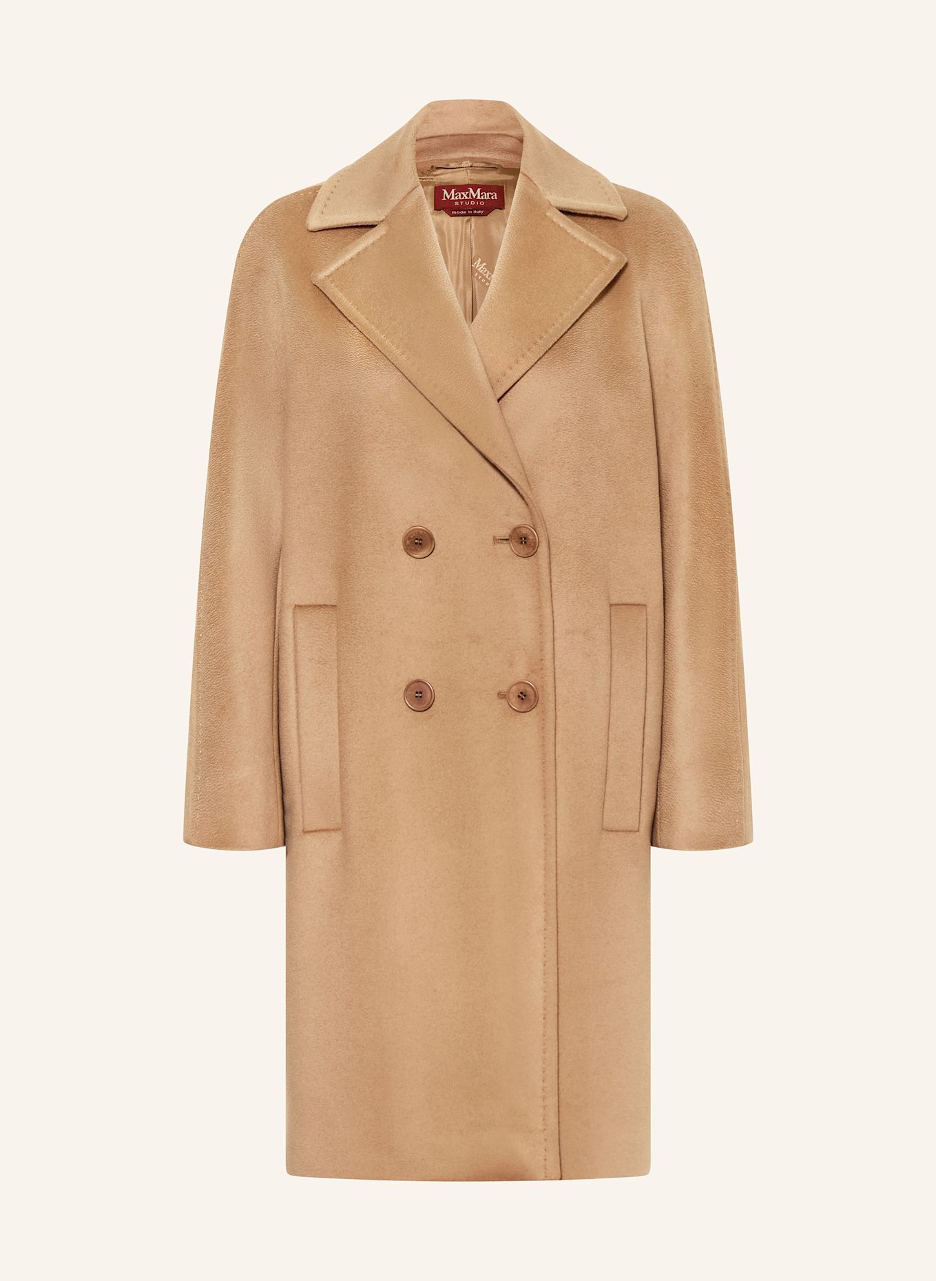 Max Mara STUDIO Wollmantel AGENDA: CAMEL