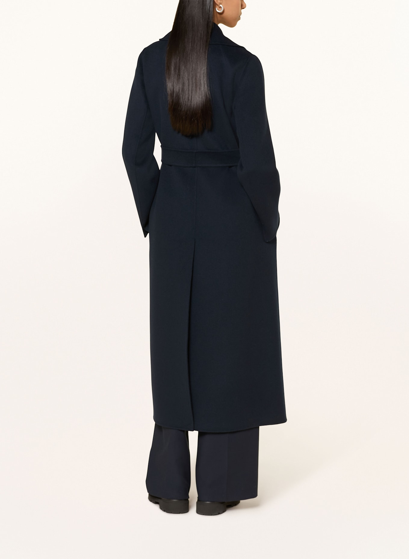 S Max Mara Wollmantel POLDO: DUNKELBLAU