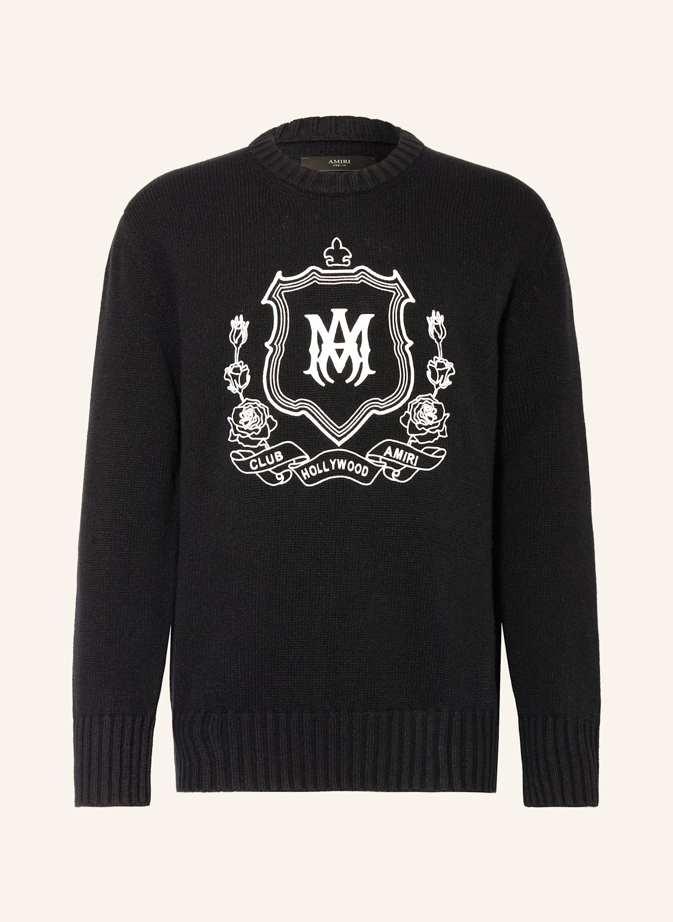 AMIRI Pullover: SCHWARZ