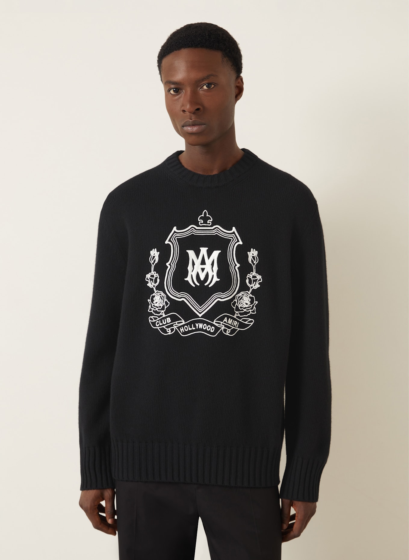 AMIRI Pullover: SCHWARZ