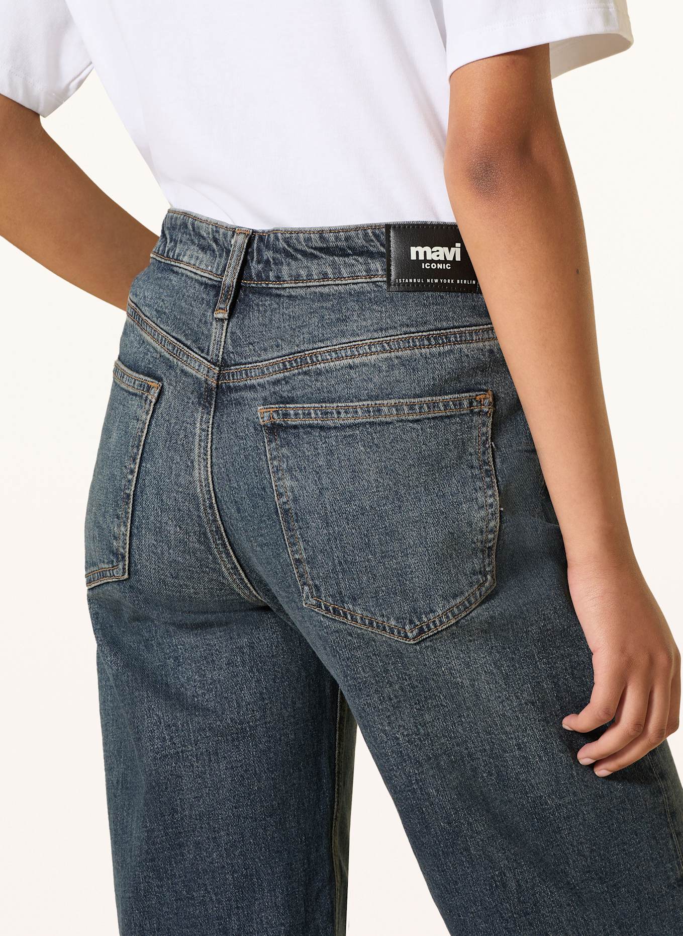 mavi Straight jeans JANICE: 90085 dark vintage