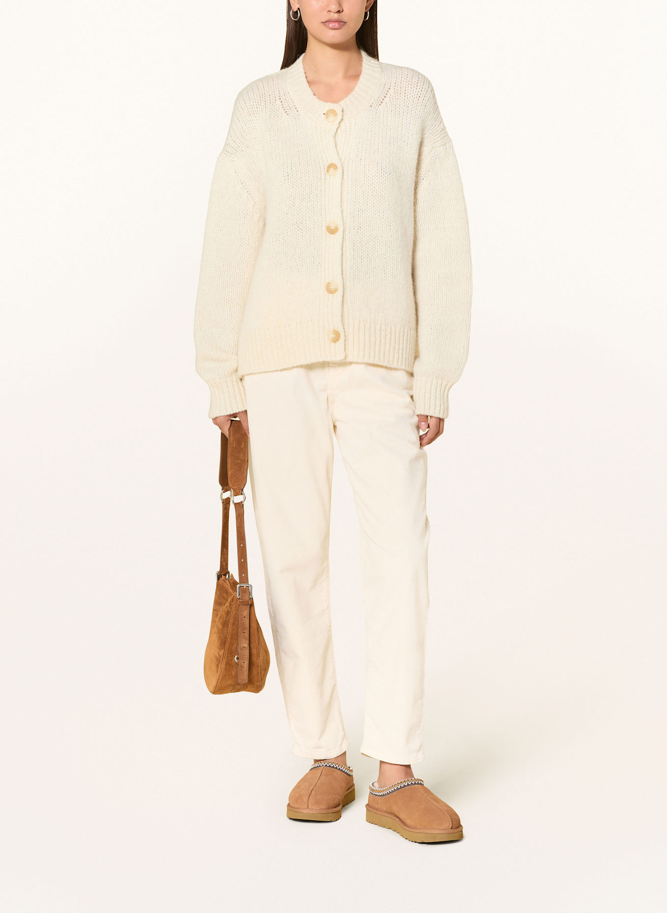 mavi Cordhose LAURA: ECRU