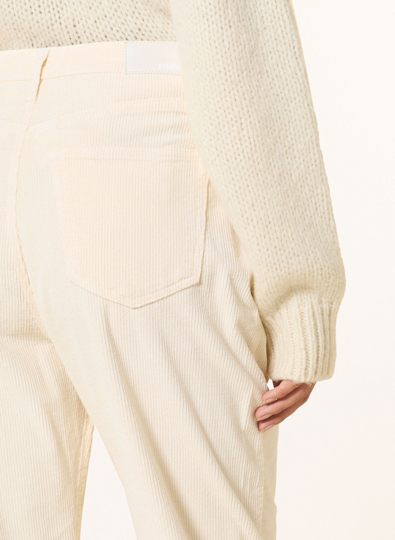 mavi Cordhose LAURA: ECRU