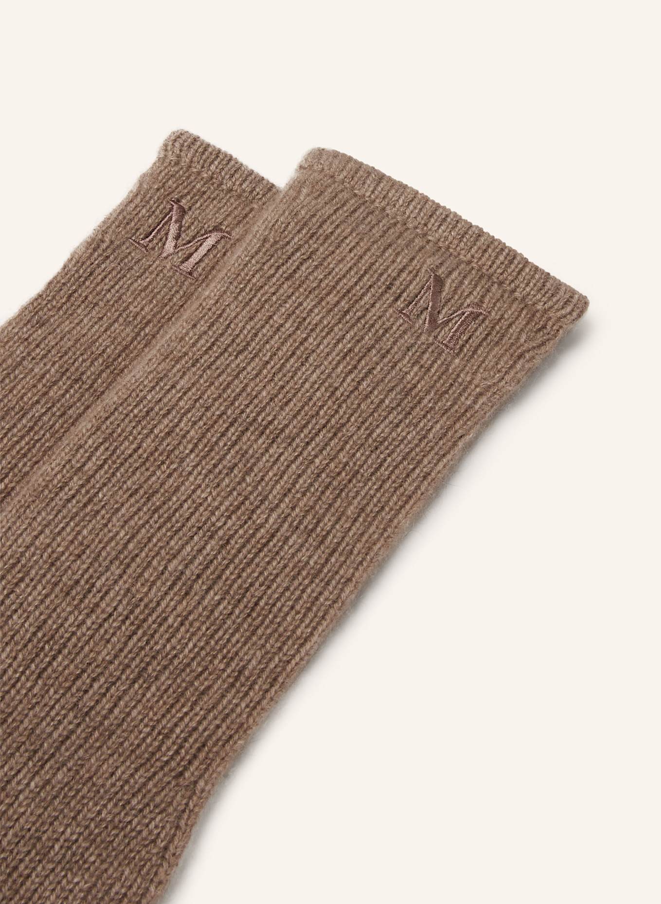 Max Mara MMJOCK cashmere gloves: BEIGE