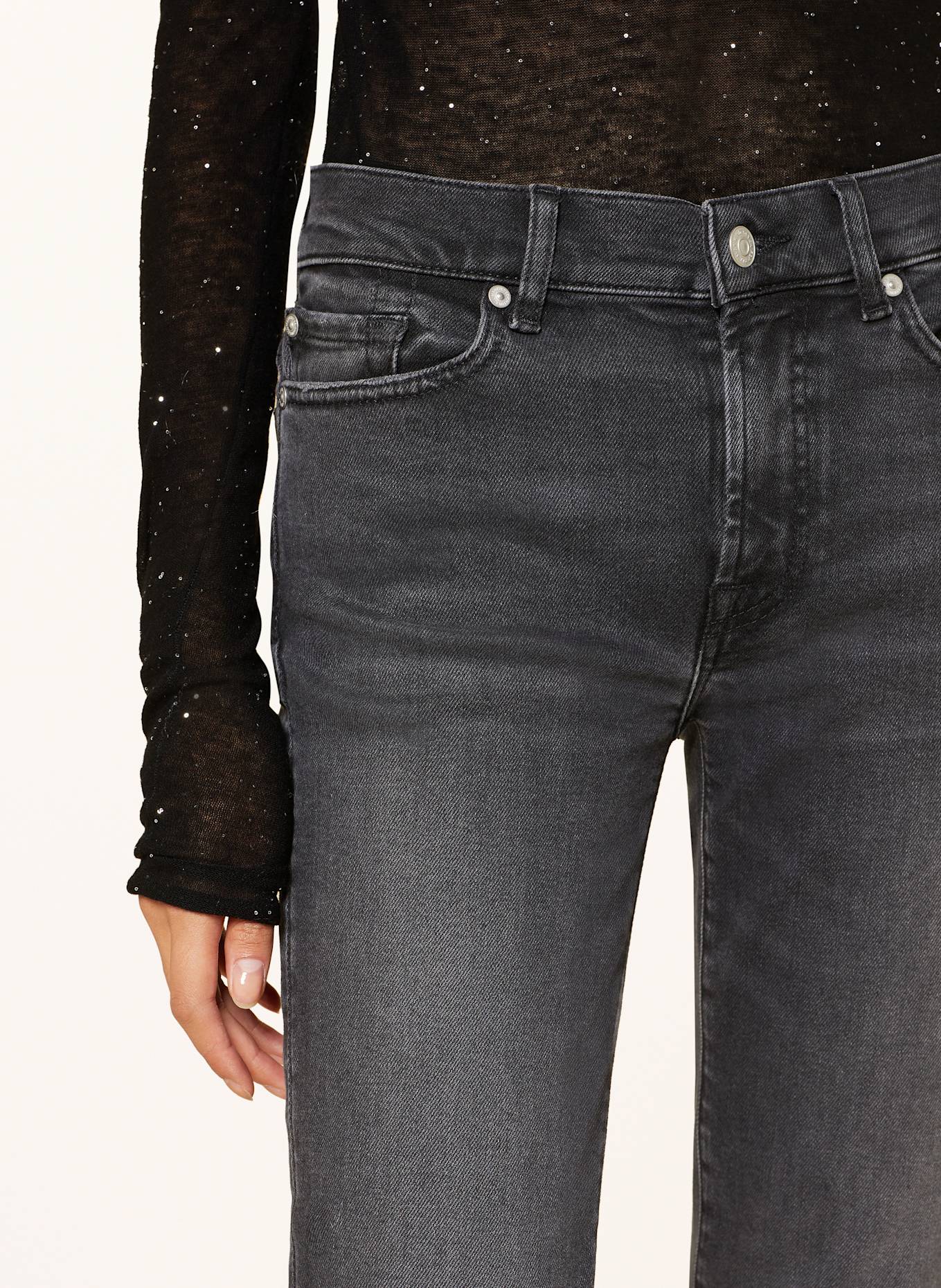 7 for all hoodie Skinny plimsolls jeans ROXANNE: 1NU Bottomline