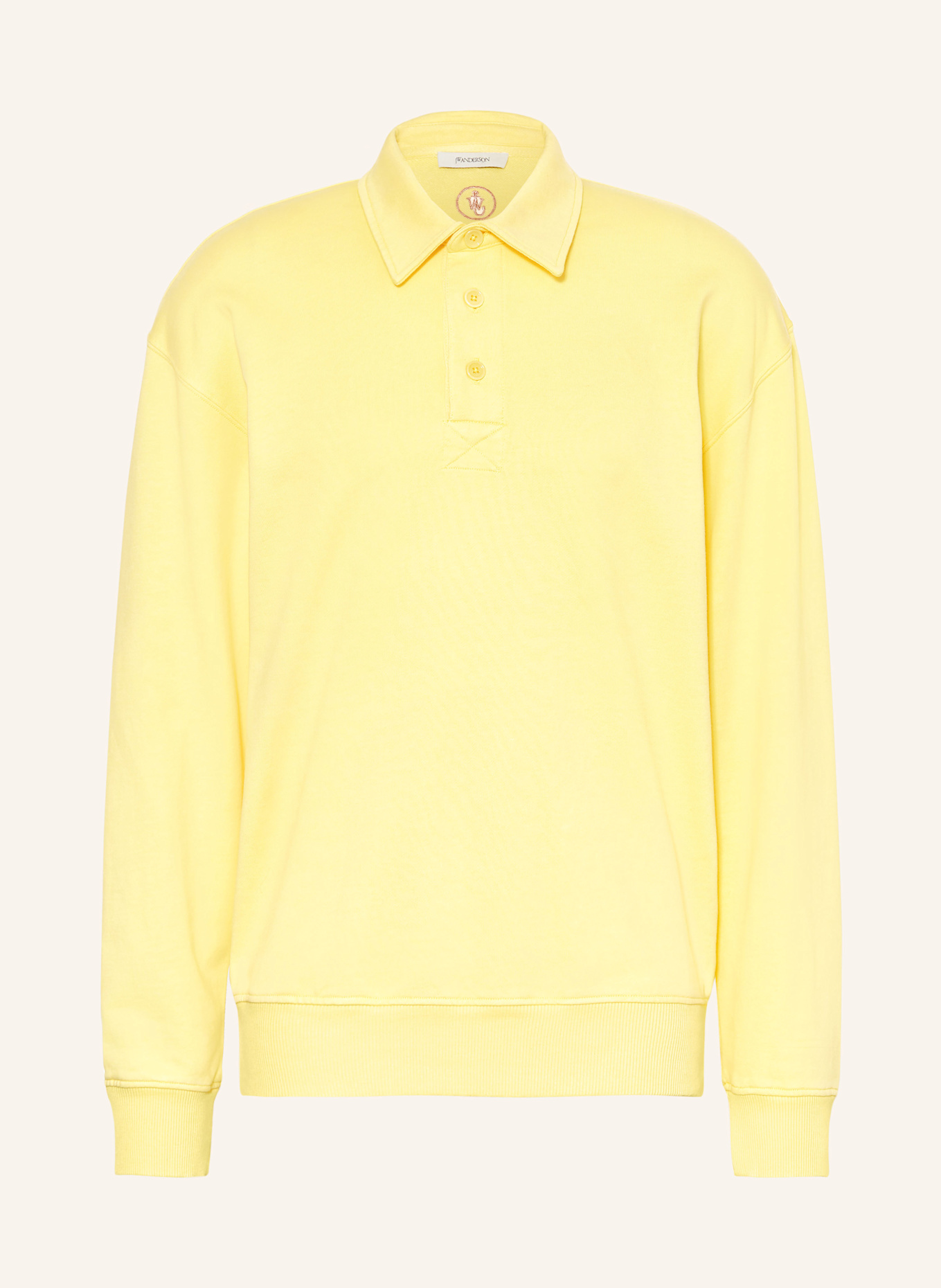 JW ANDERSON Rugbyshirt: GELB