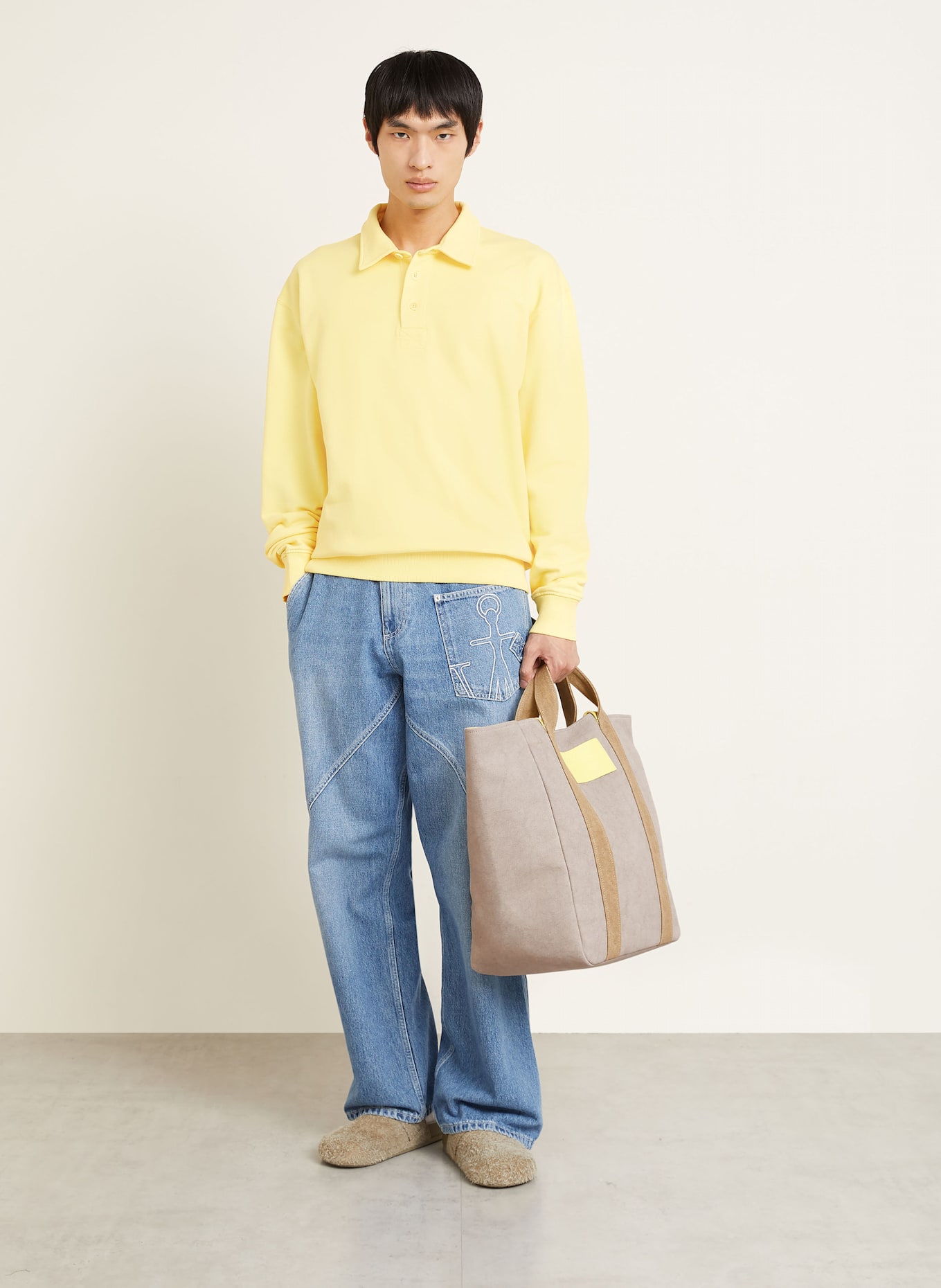 JW ANDERSON Rugbyshirt: GELB