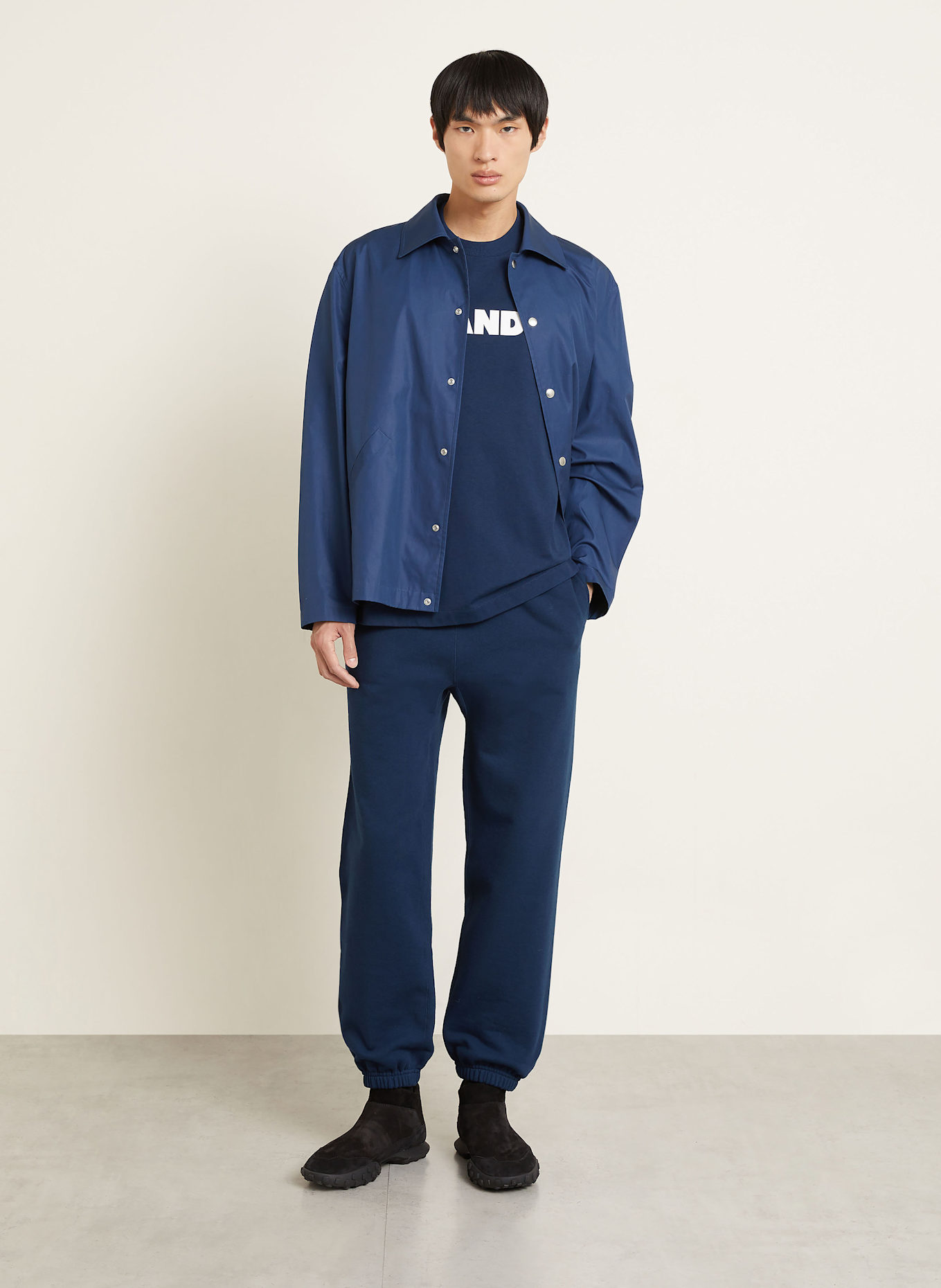 JIL SANDER Sweatpants: DUNKELBLAU