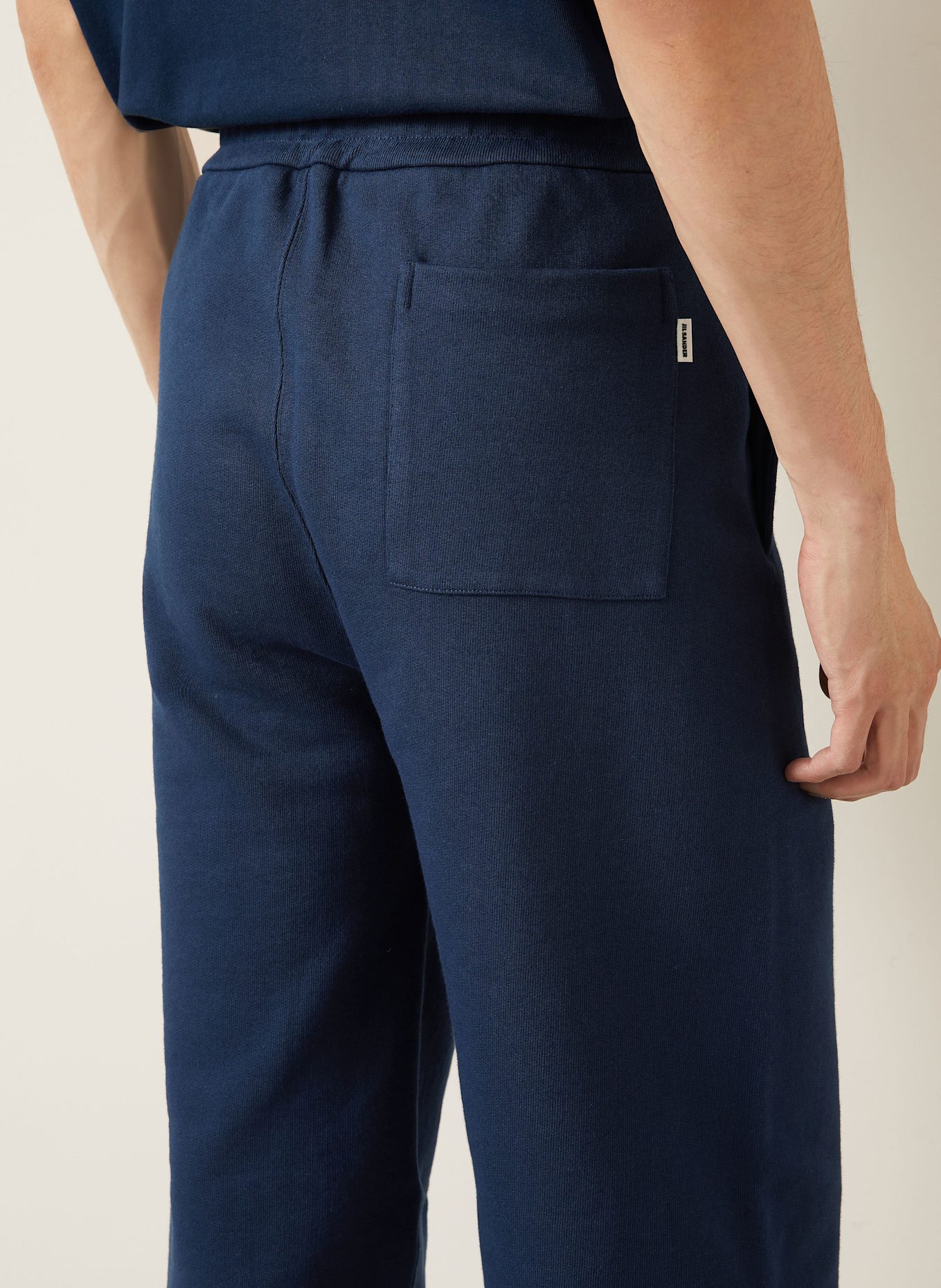 JIL SANDER Sweatpants: DUNKELBLAU