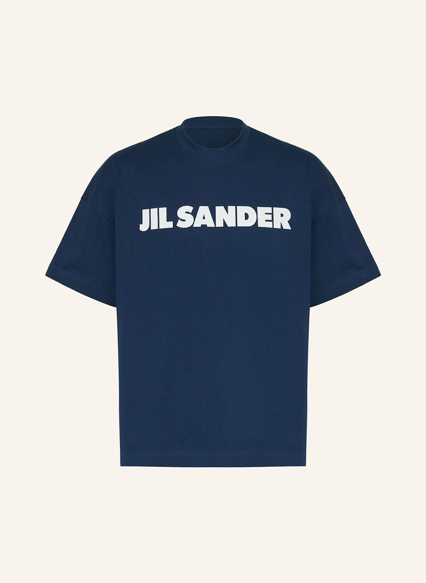 JIL SANDER T-Shirt: DUNKELBLAU