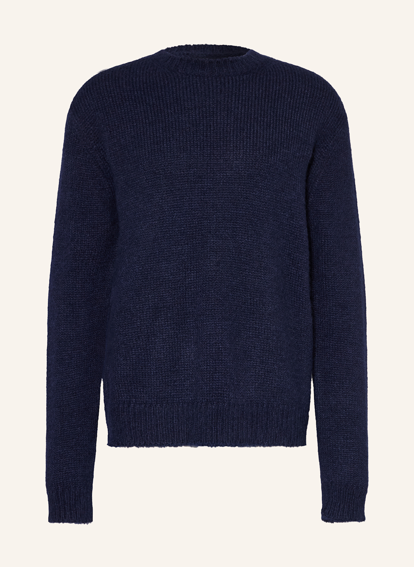 JIL SANDER Alpaca sweater: DARK BLUE
