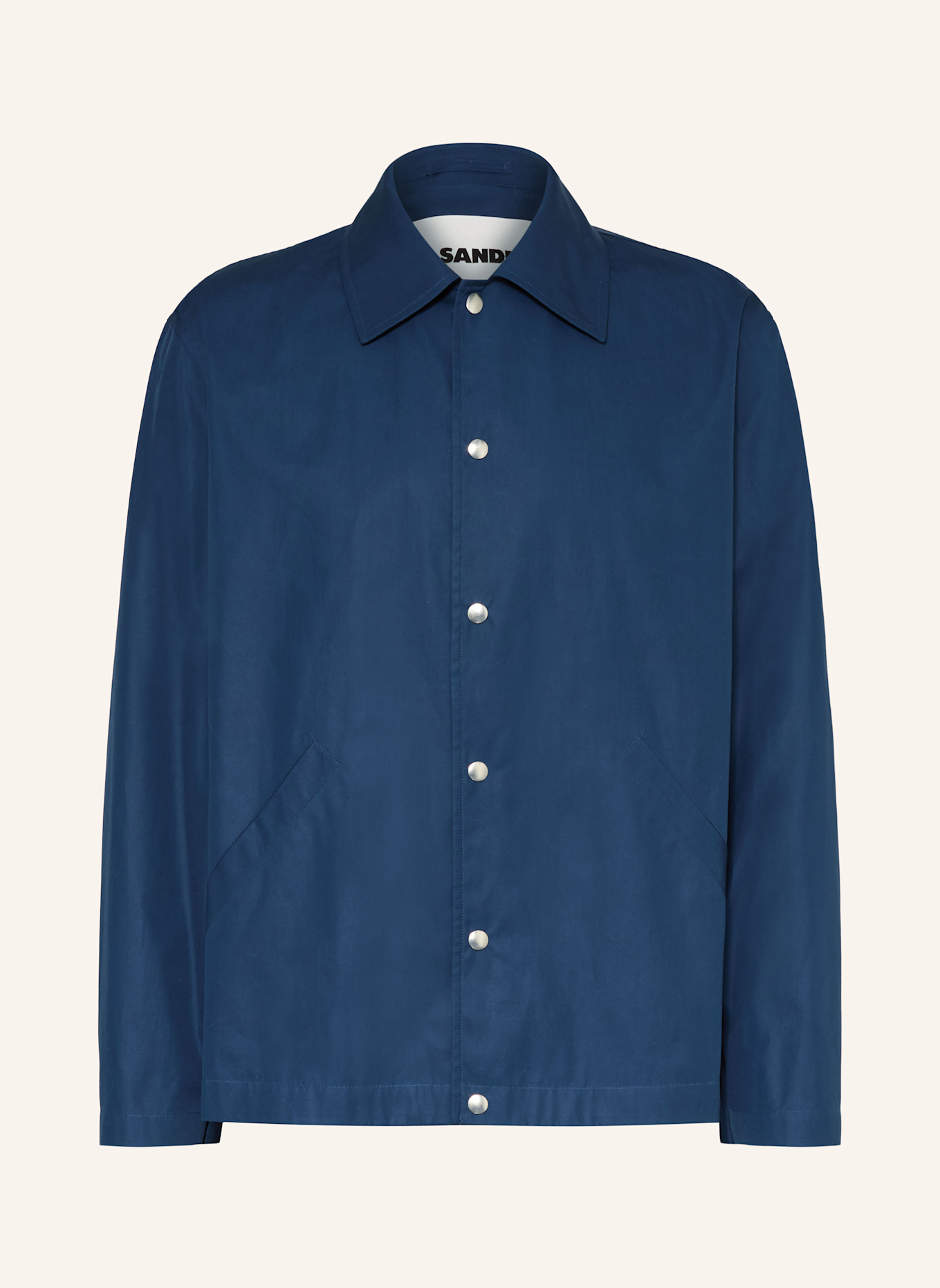 JIL SANDER Overshirt: BLUE