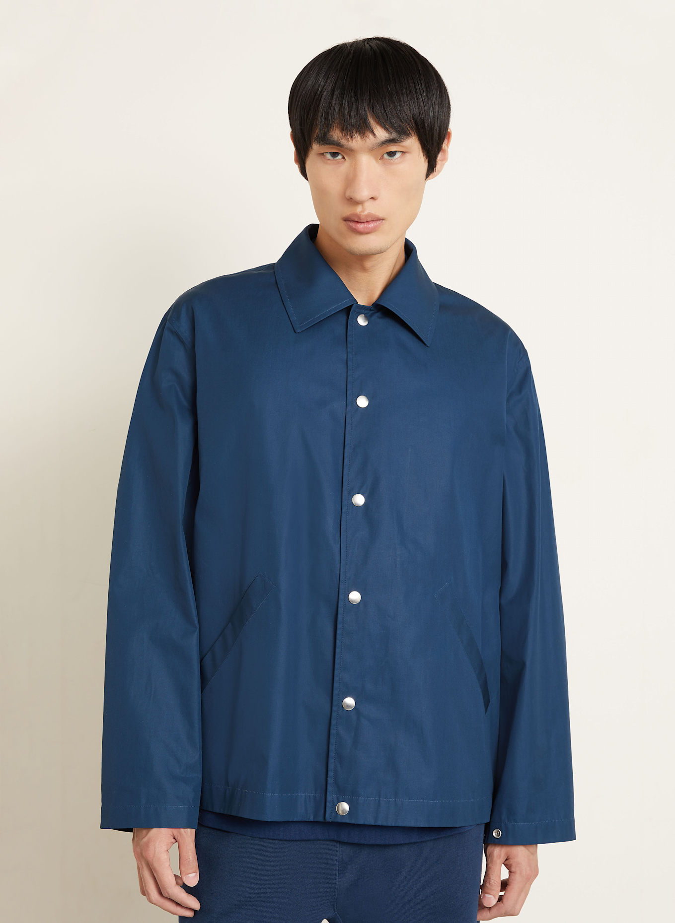 JIL SANDER Overshirt: BLUE