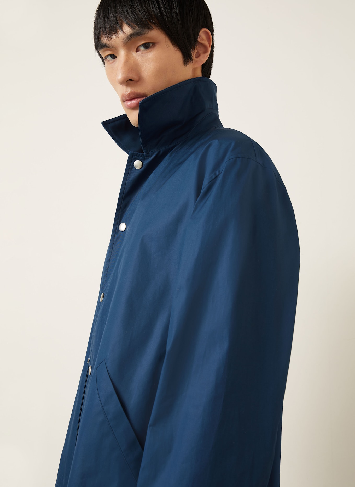 JIL SANDER Overshirt: BLUE
