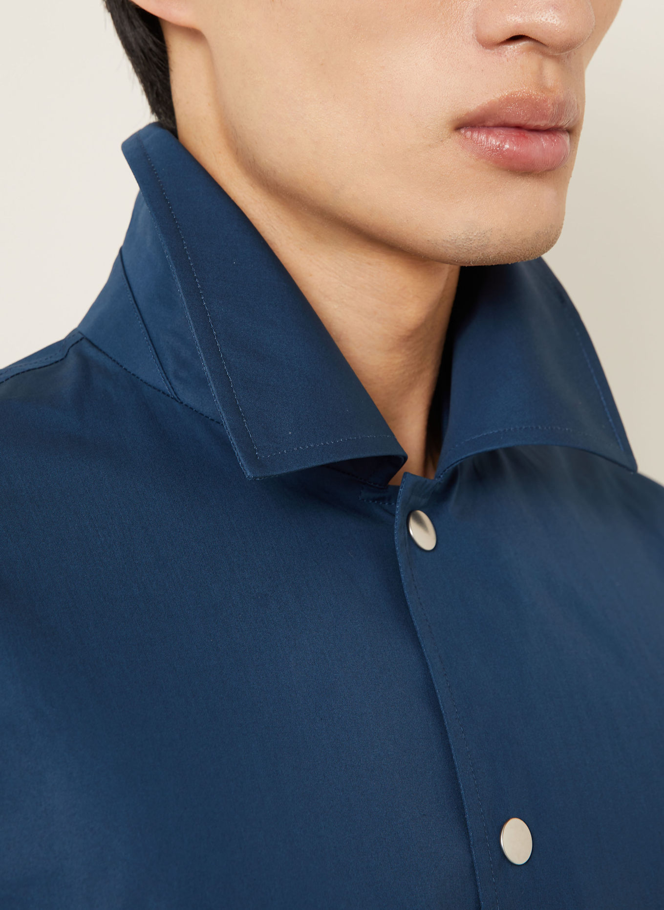 JIL SANDER Overshirt: BLUE