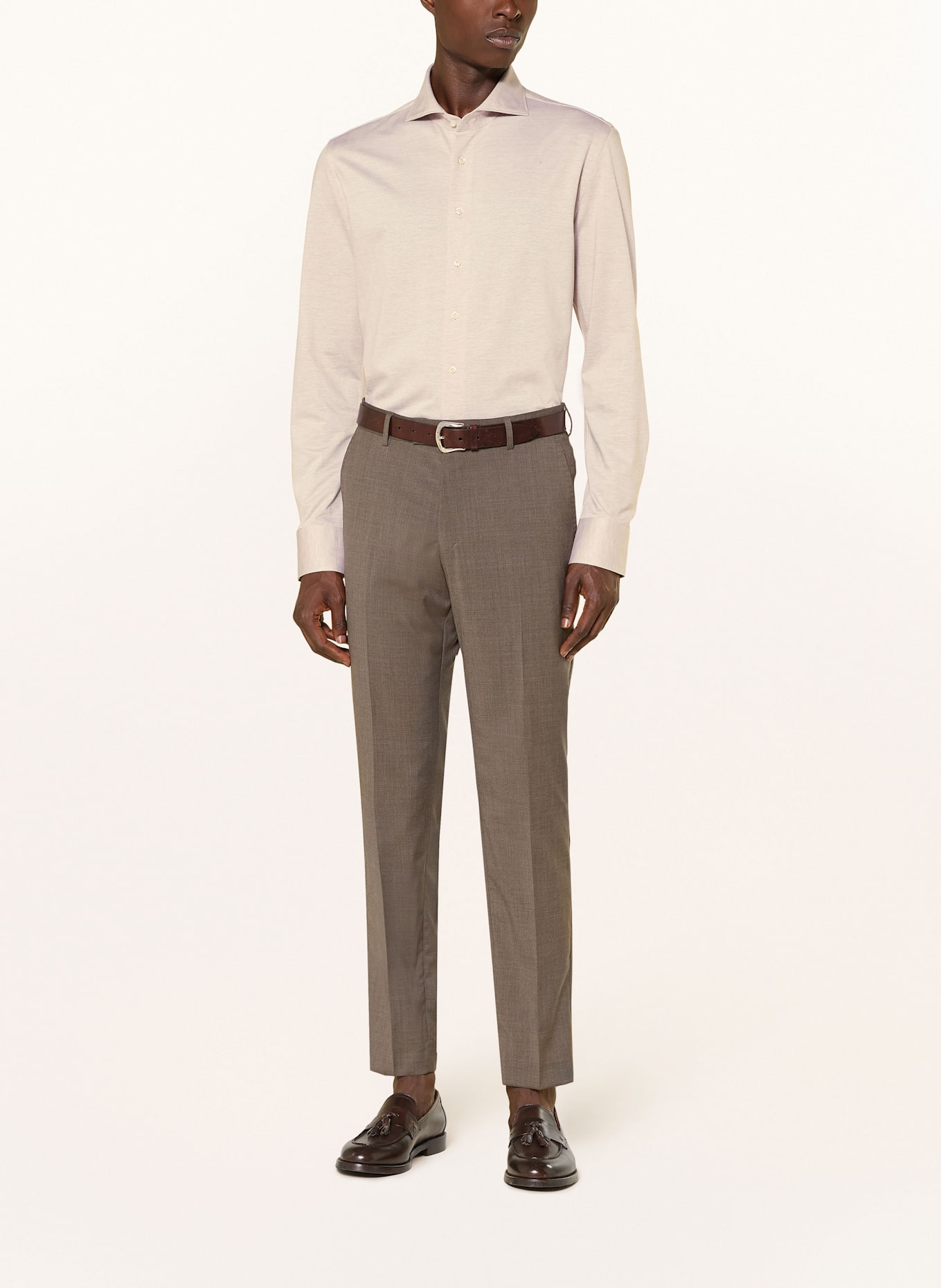 PROFUOMO Hemd Regular Fit: BEIGE