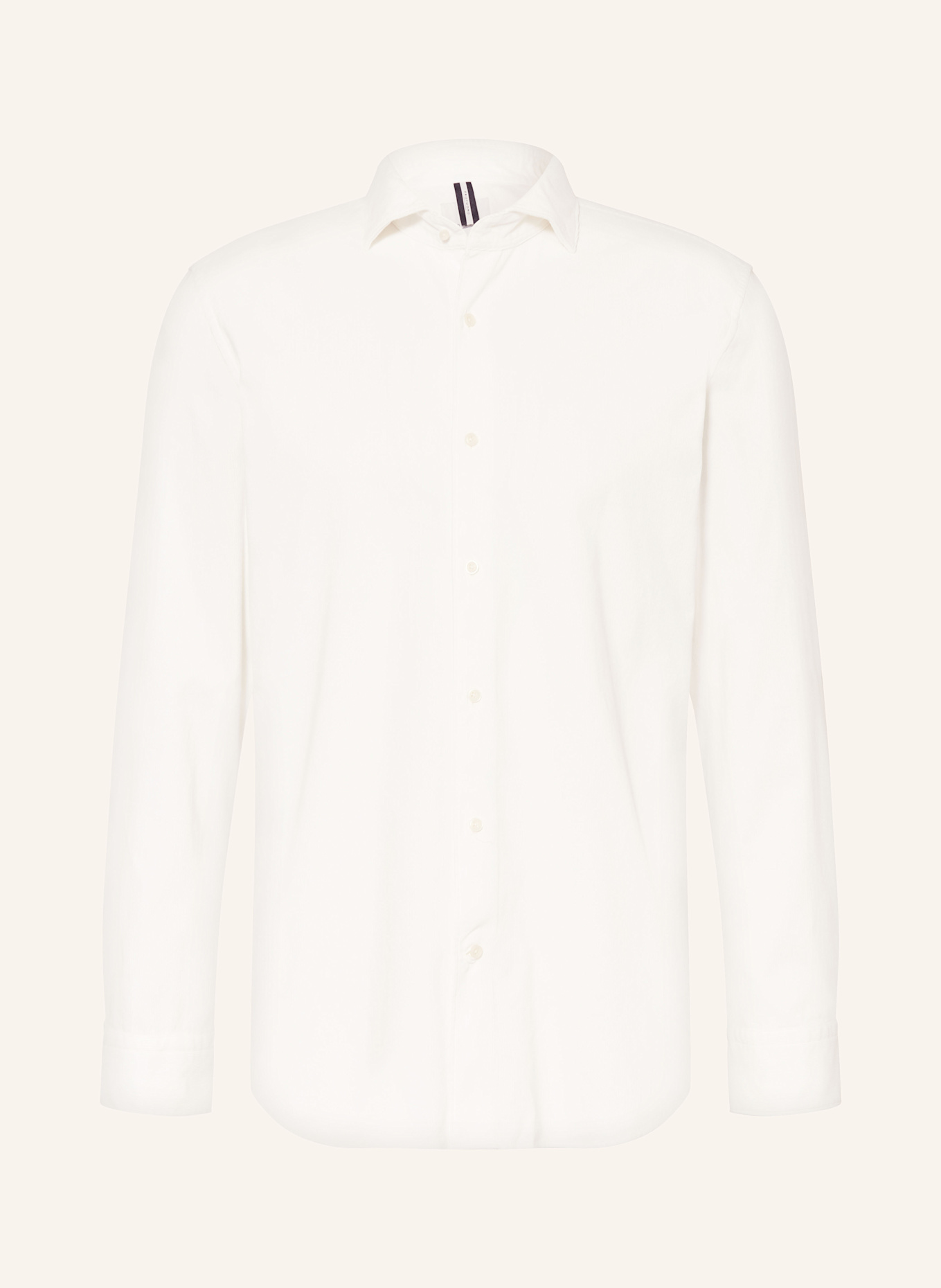 PROFUOMO Koszula sztruksowa relaxed fit: BIAŁY