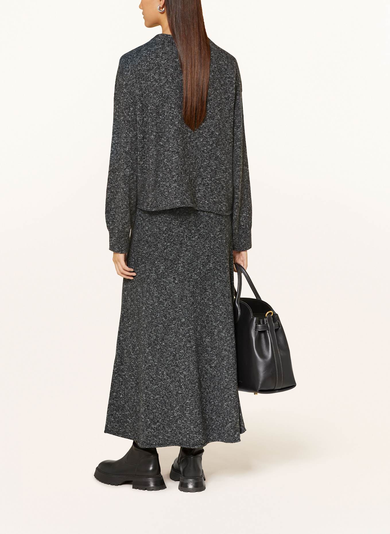 DRYKORN Pullover MALESE: DUNKELGRAU / HELLGRAU