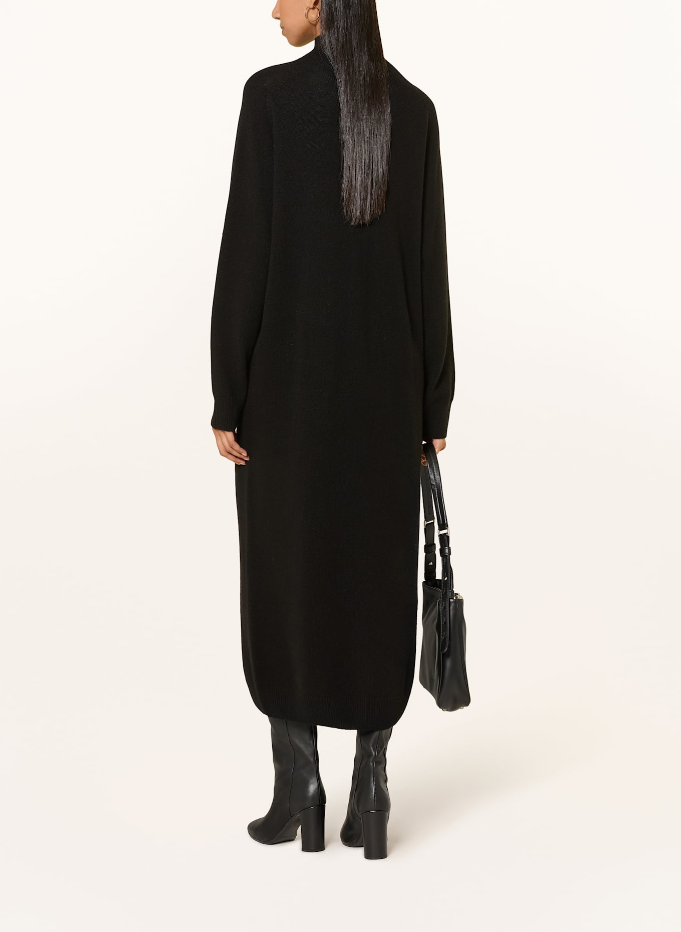 DRYKORN Strickkleid ALINOY: SCHWARZ