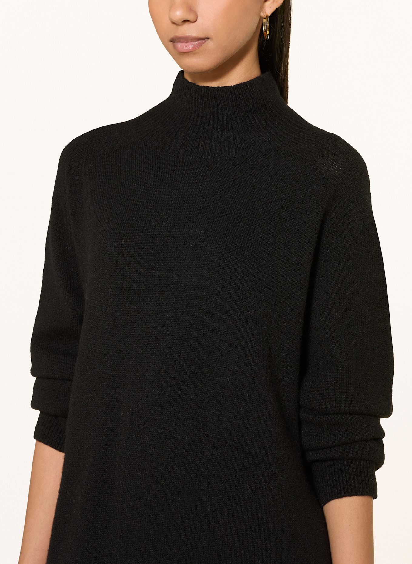 DRYKORN Strickkleid ALINOY: SCHWARZ