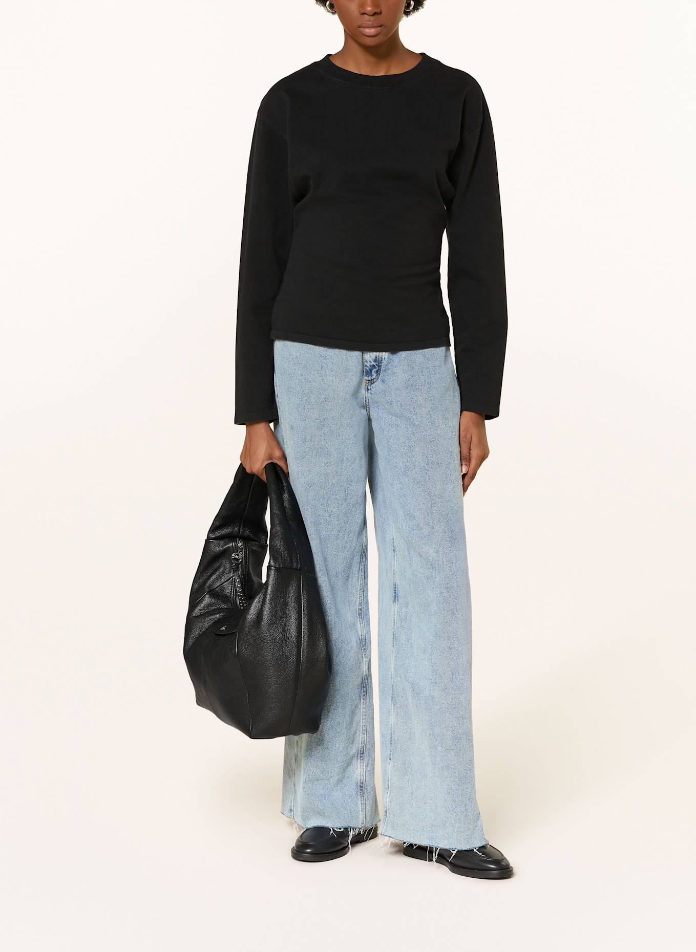 LONGCHAMP Beuteltasche LE PLIAGE LARGE: SCHWARZ