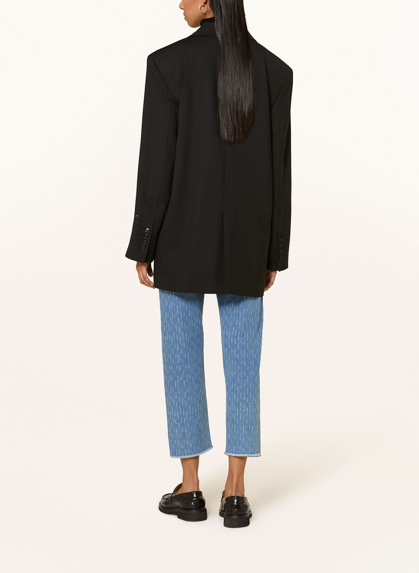 MARC CAIN Straight Jeans ROHA mit Schmucksteinen: 352 vintage blue