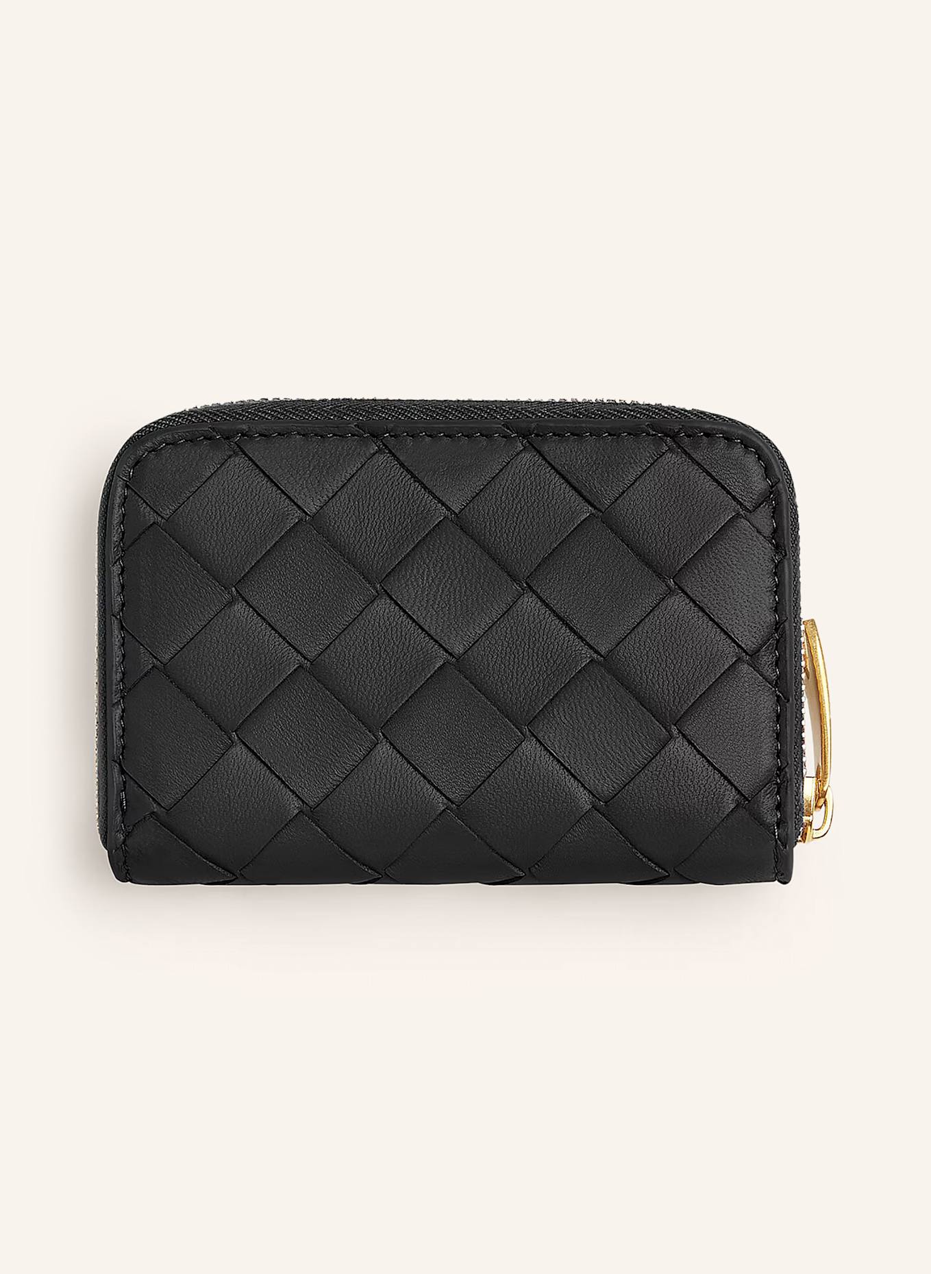 BOTTEGA VENETA Geldbörse: BLACK