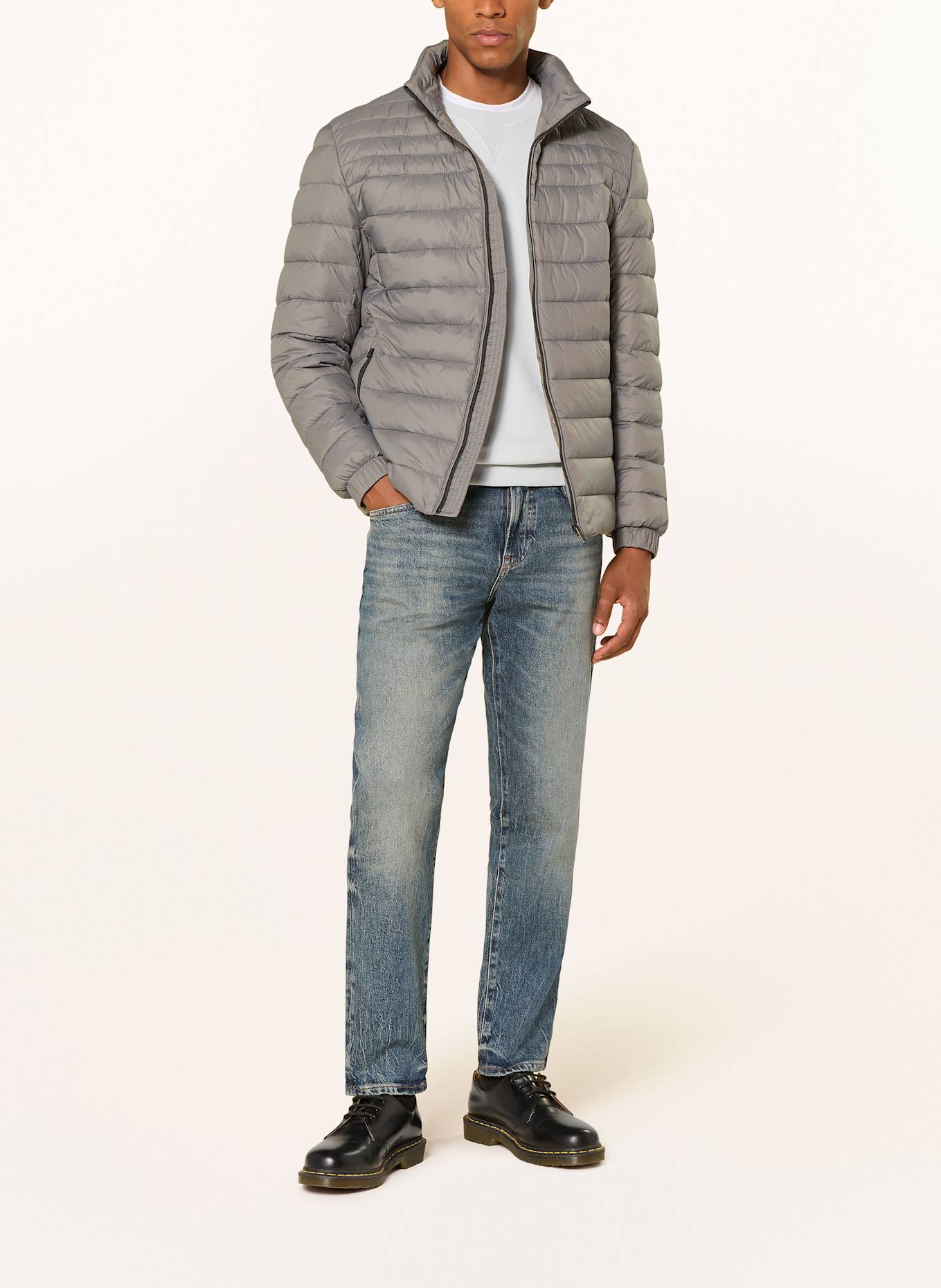 BOSS Steppjacke ODEN: GRAU