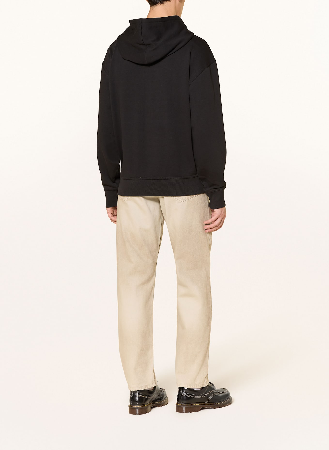 BOSS Hoodie WESMALLHOOD: SCHWARZ