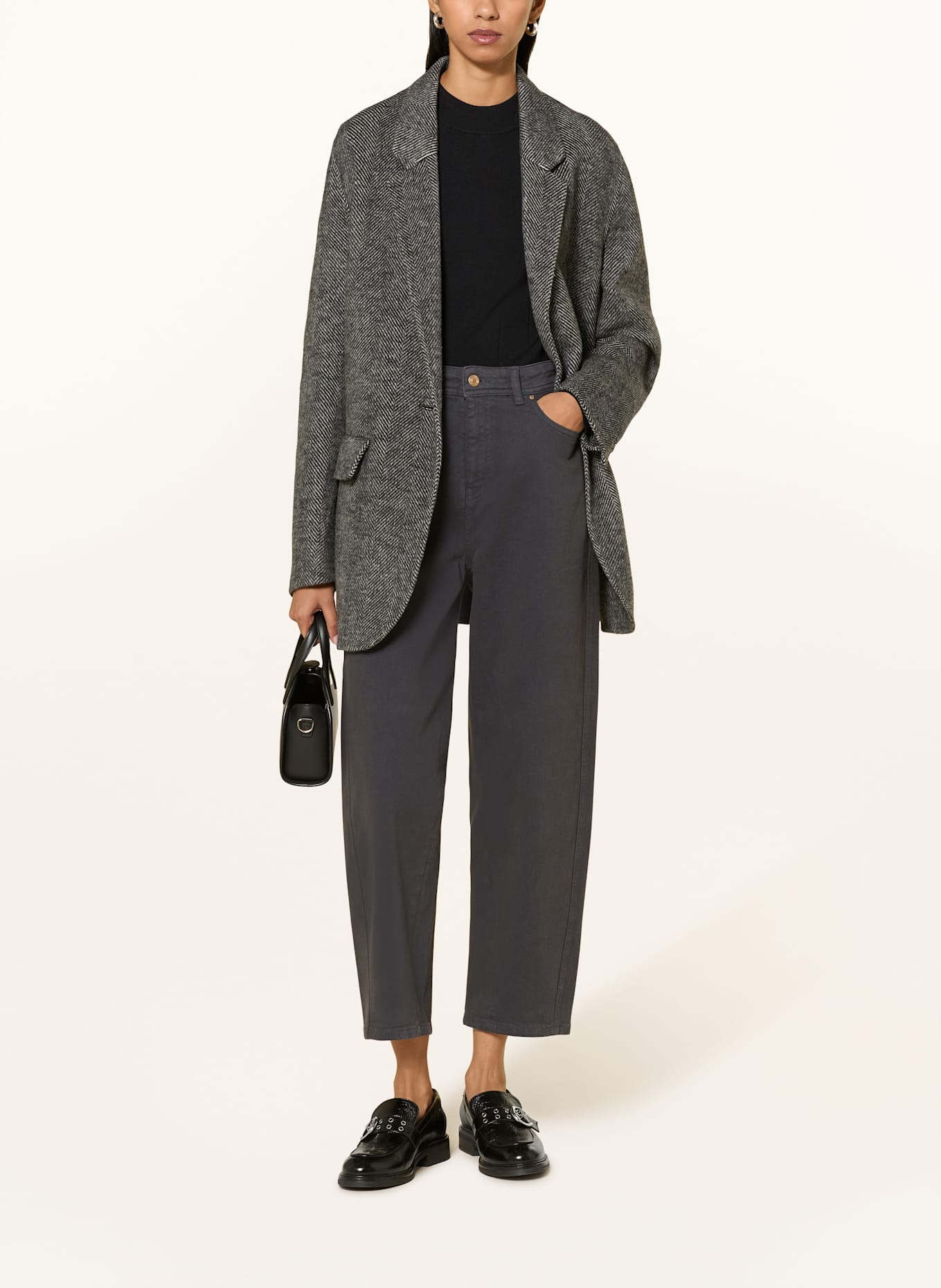 RAFFAELLO ROSSI jean Waisted slim HANNI: 967 Mitternachtsgrau