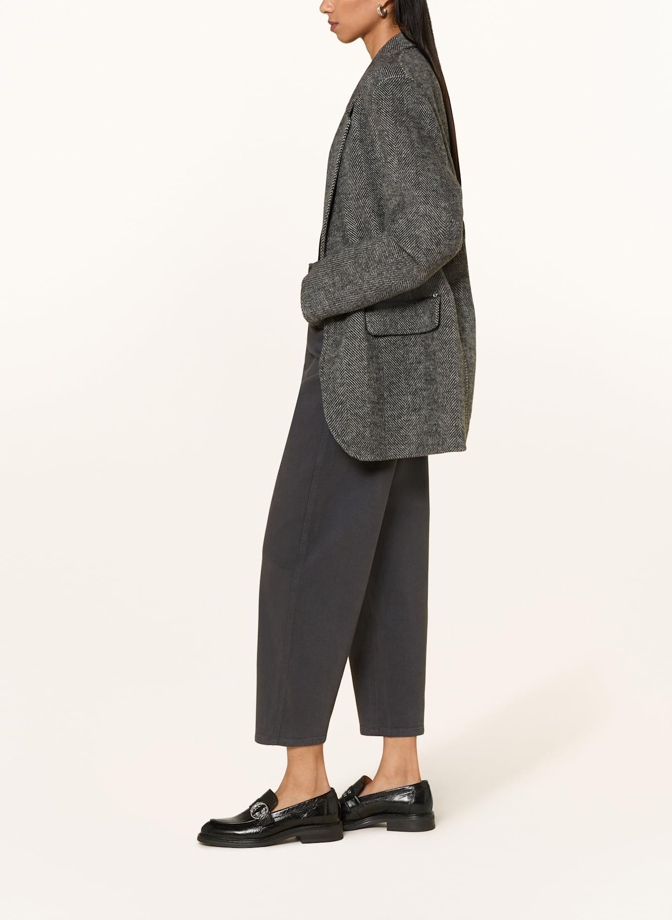 RAFFAELLO ROSSI jean Waisted slim HANNI: 967 Mitternachtsgrau