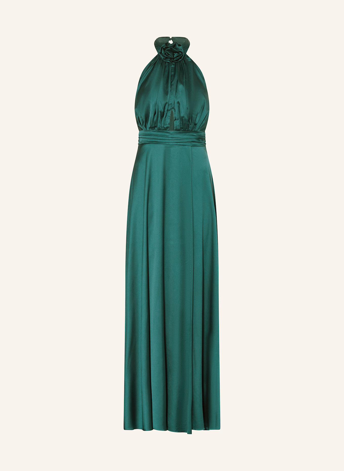 APART Abendkleid mit Cut-out: PETROL