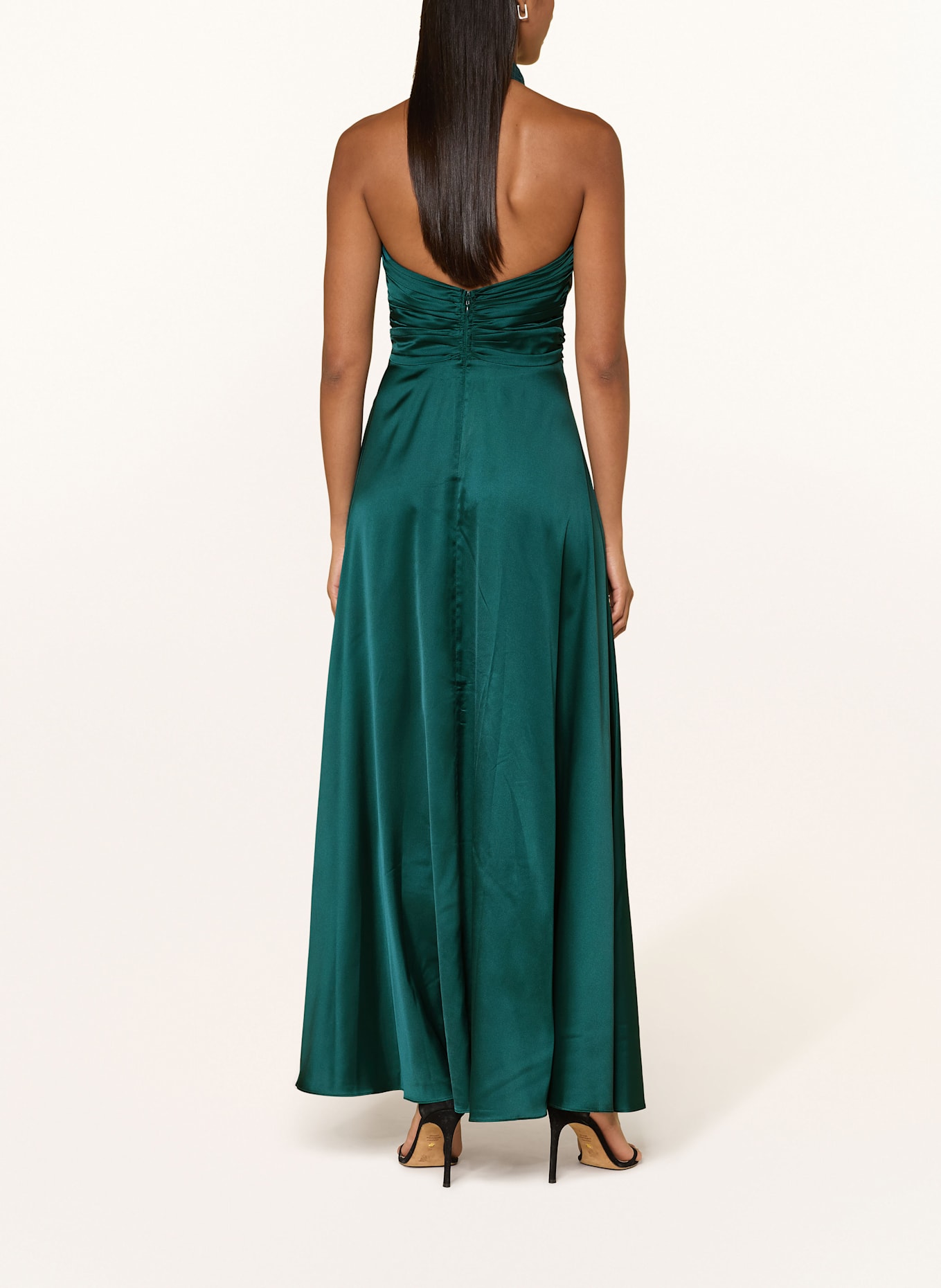 APART Abendkleid mit Cut-out: PETROL