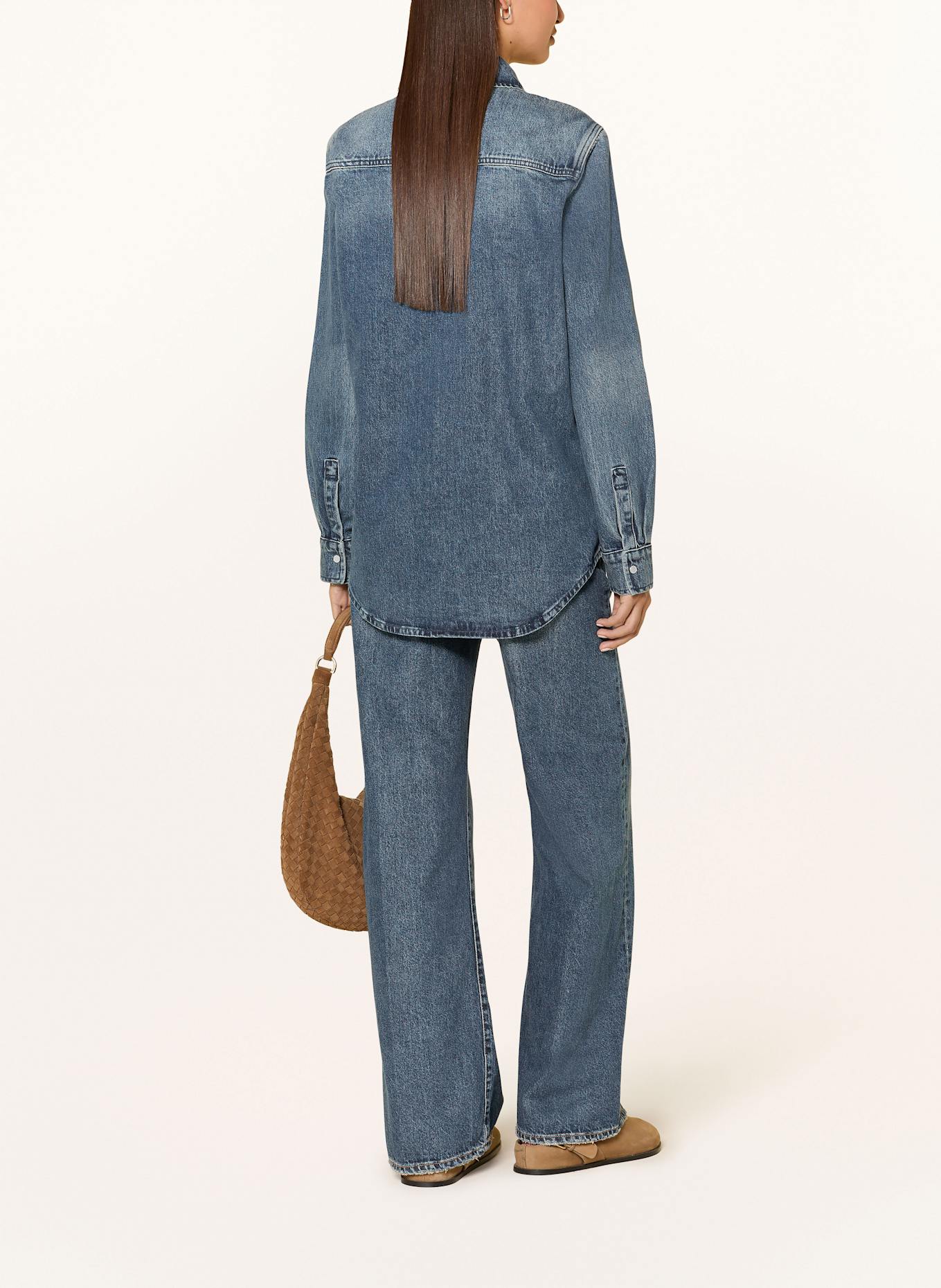 Lala Berlin Denim-Overjacket BEKS: BLAU