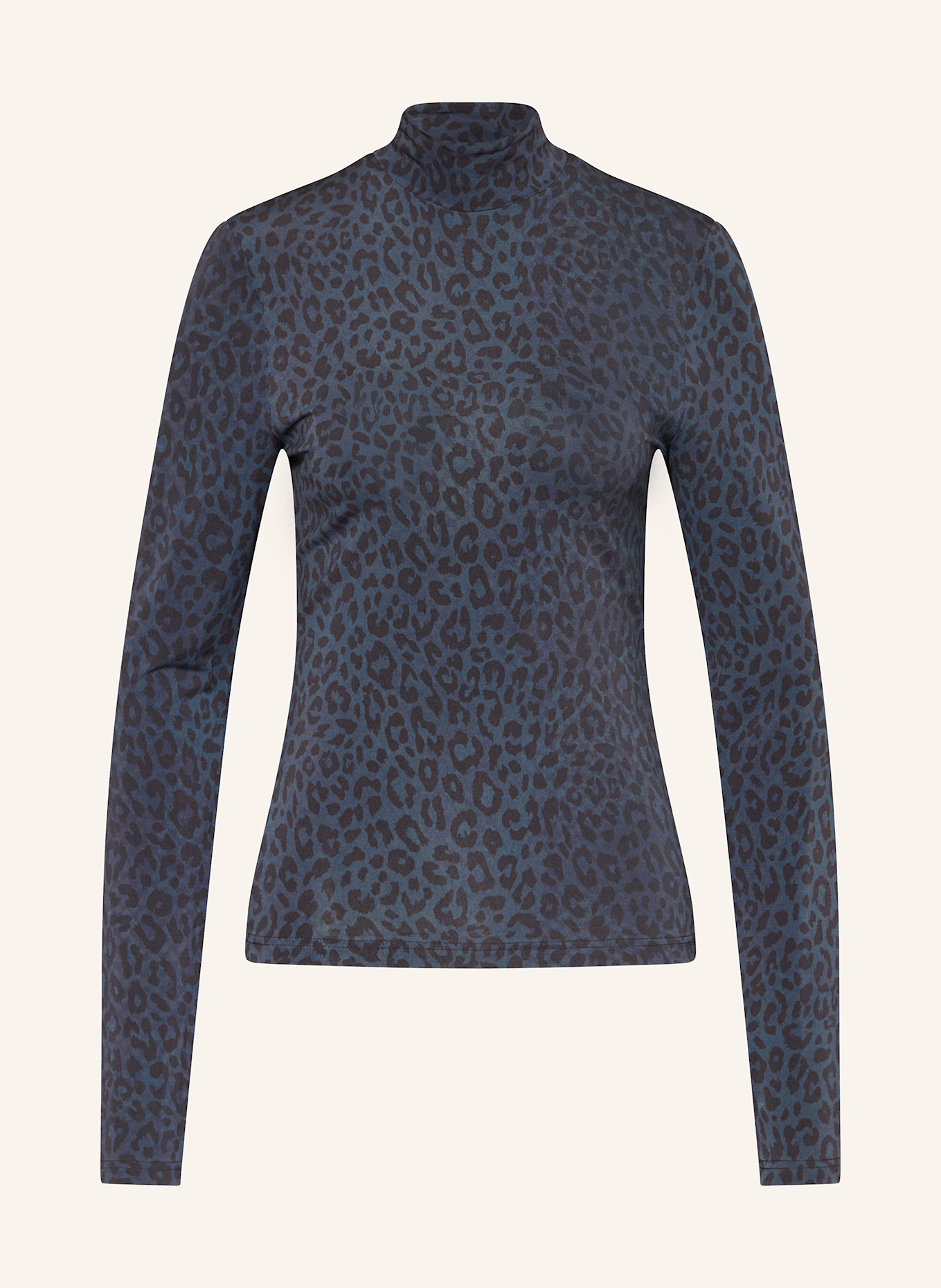 Lala Berlin Longsleeve TELIA: DUNKELBLAU / DUNKELGRAU