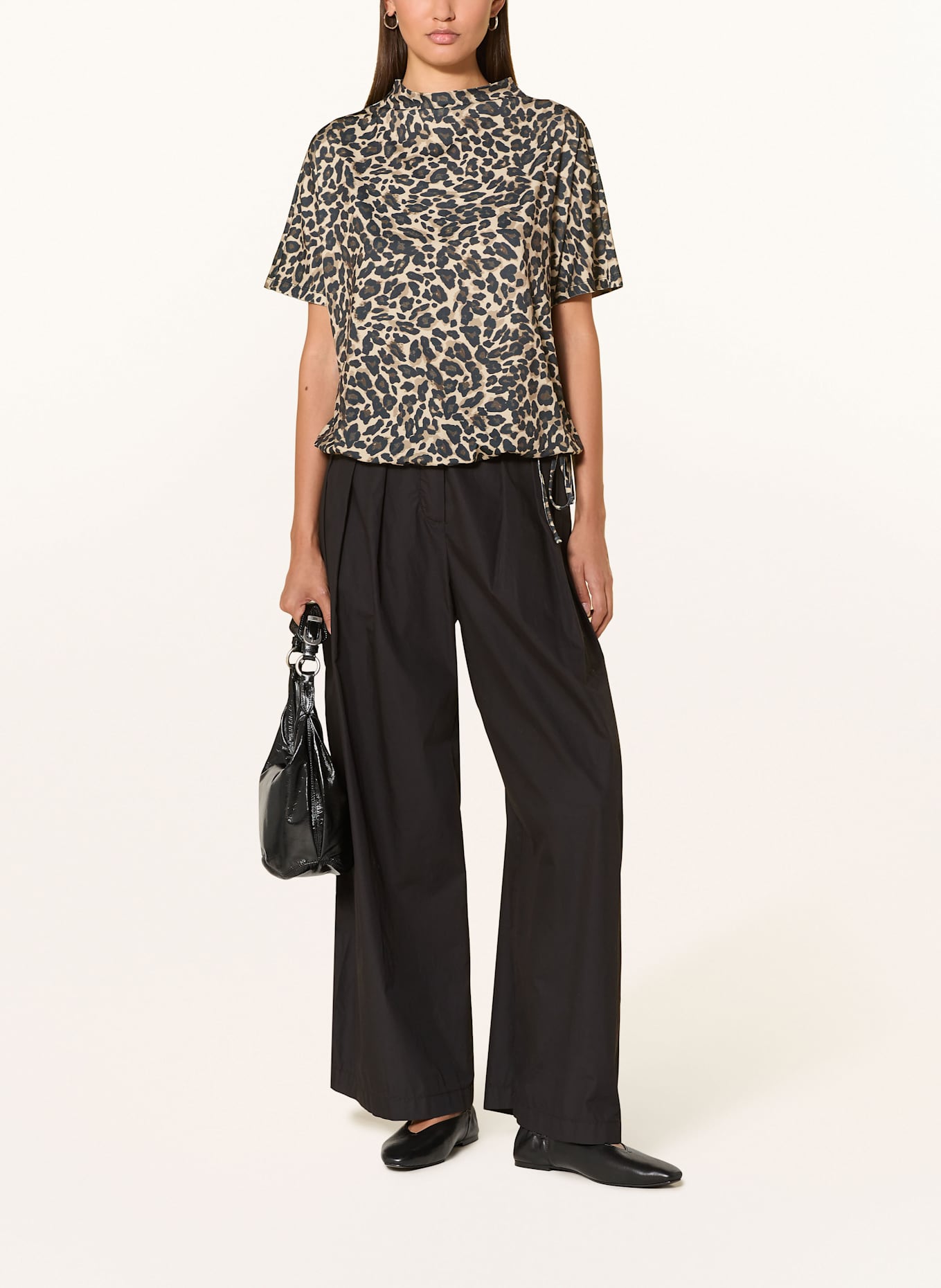 Miss Lagotte T-Shirt: BEIGE/ CAMEL/ SCHWARZ