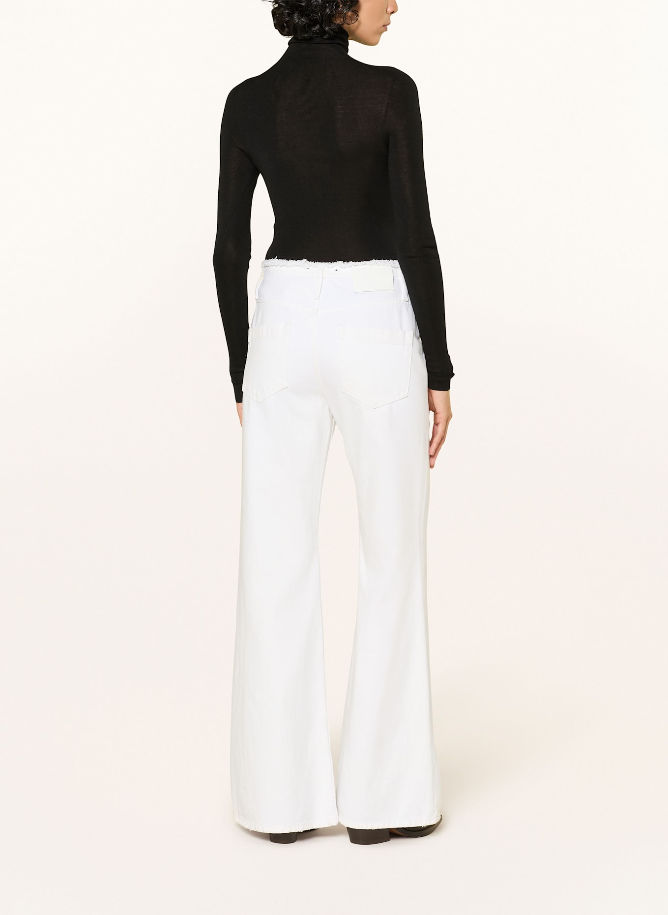 DOROTHEE SCHUMACHER Rollkragenpullover URBAN MERINO: SCHWARZ