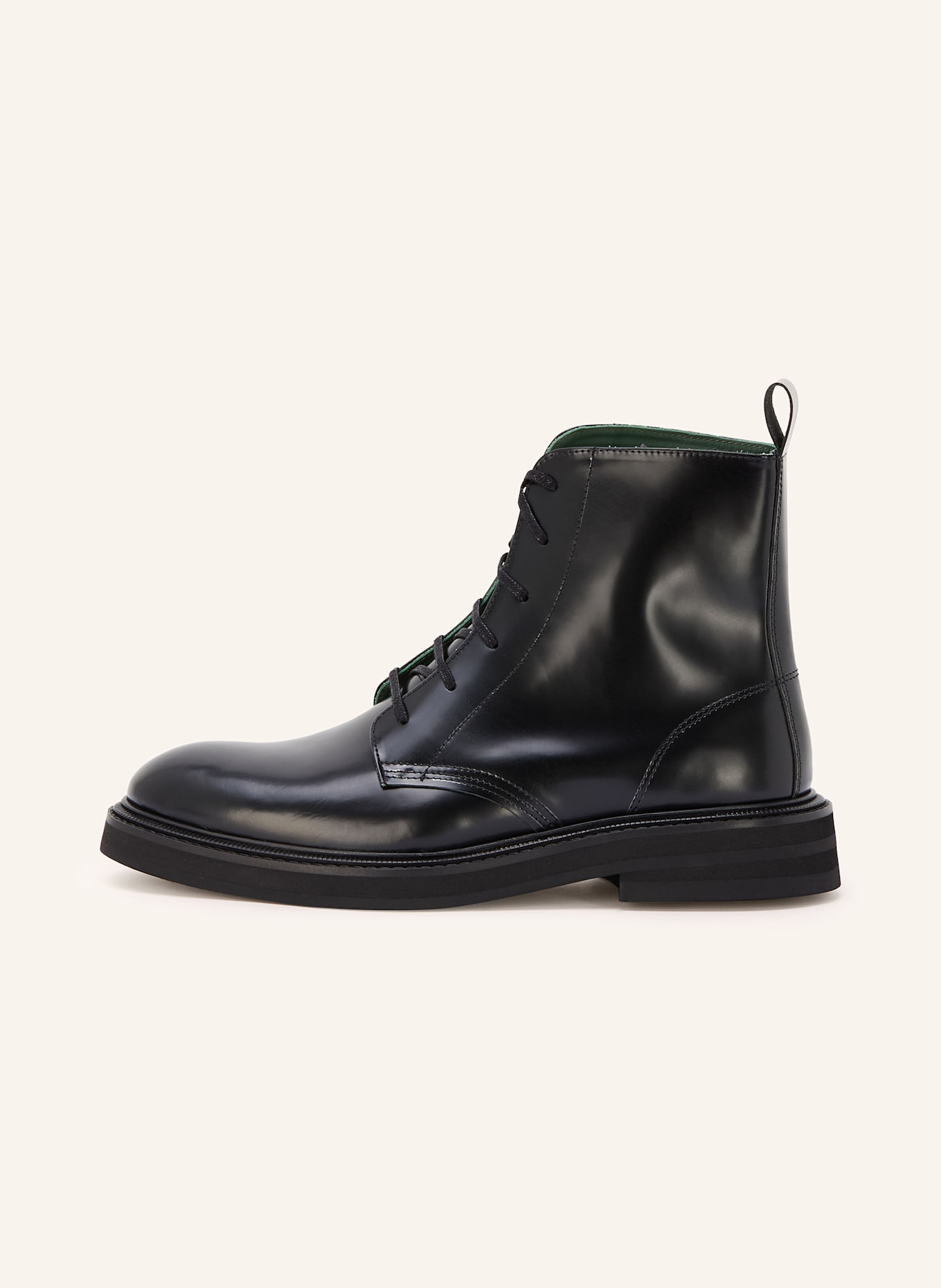 VINNY's Schnürboots: SCHWARZ