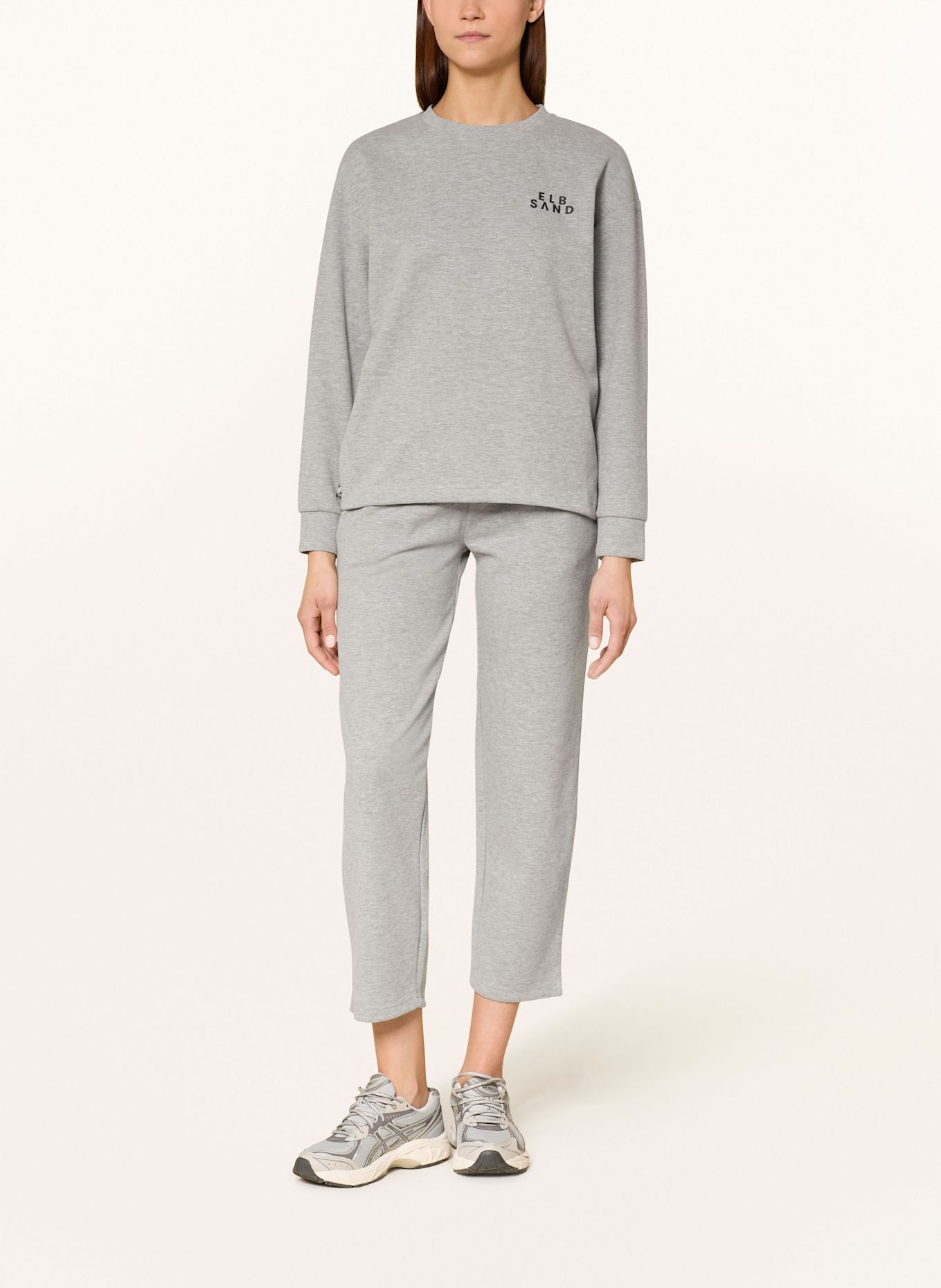 ELBSAND Sweatshirt CARIS: GRAU