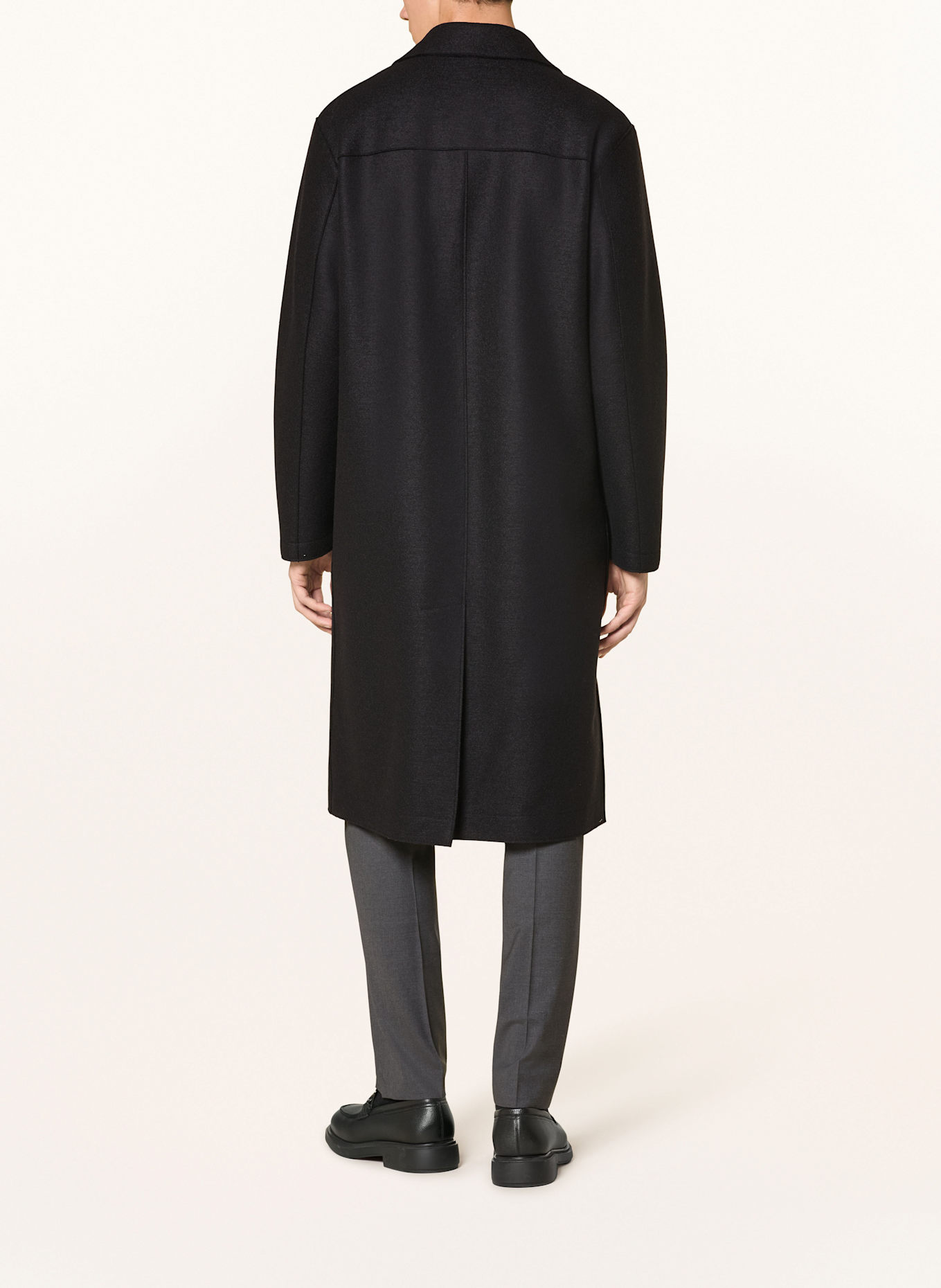 HARRIS WHARF LONDON Płaszcz: CZARNY