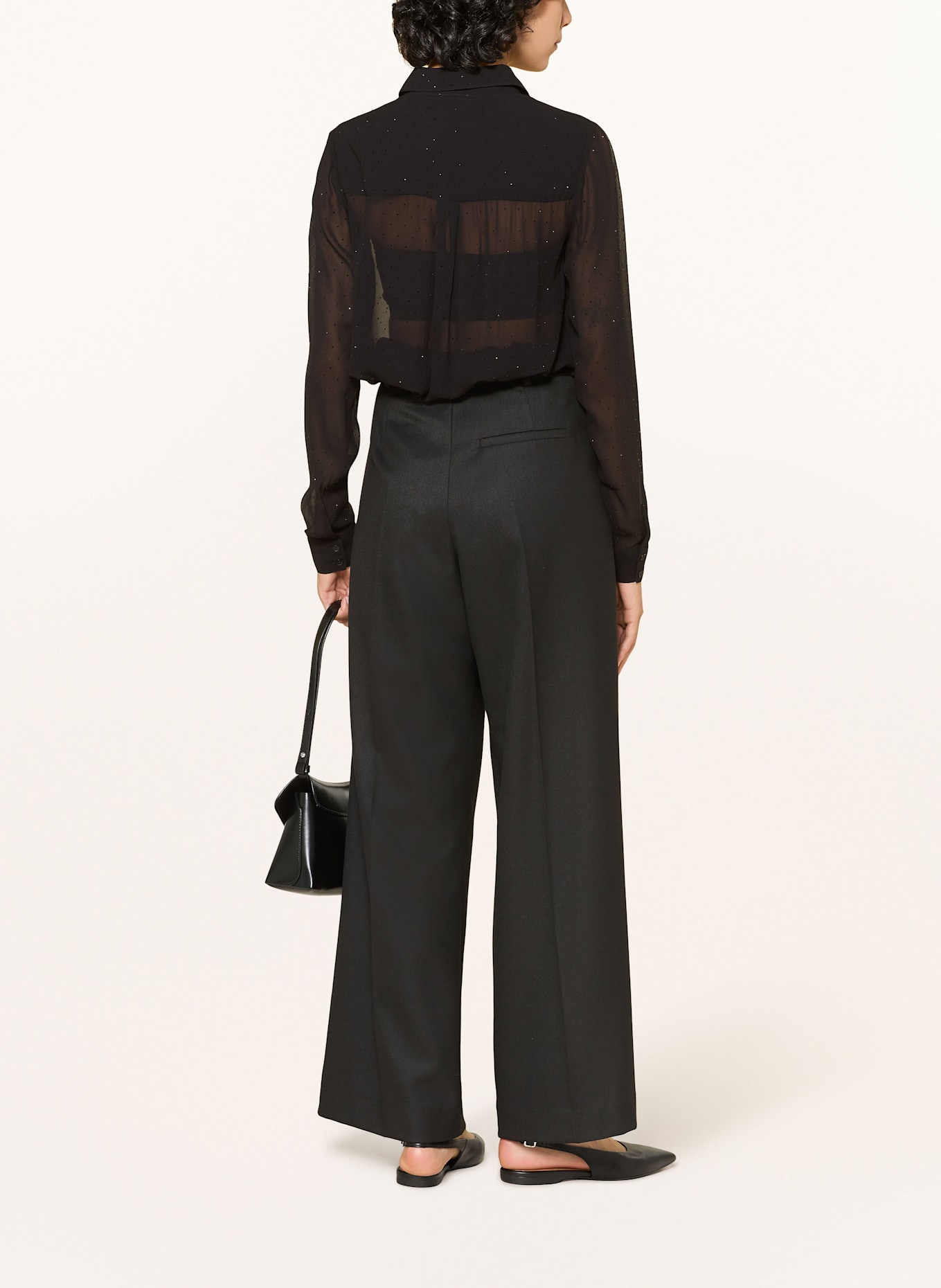 Princess GOES HOLLYWOOD Bluzka z ozdobnymi kamykami: CZARNY