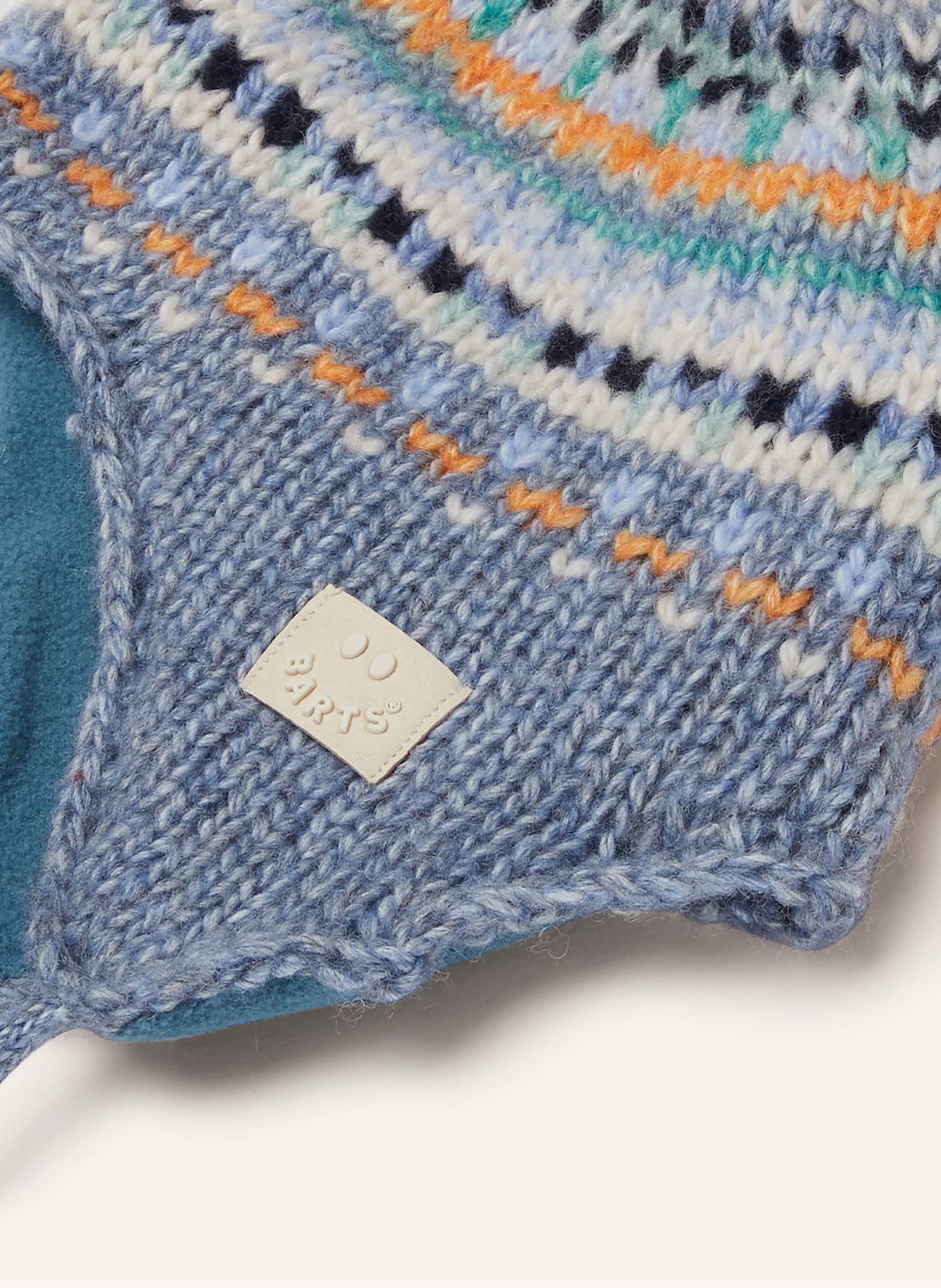 Barts Mütze MITALA: HELLBLAU / PETROL / ORANGE