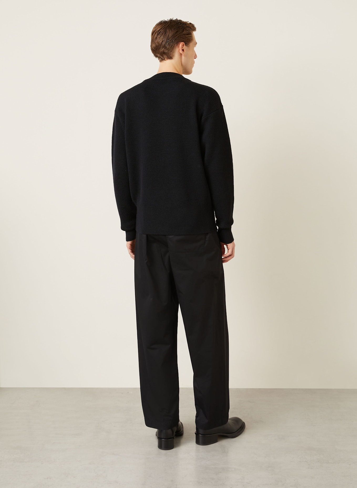 LEMAIRE Pullover: SCHWARZ