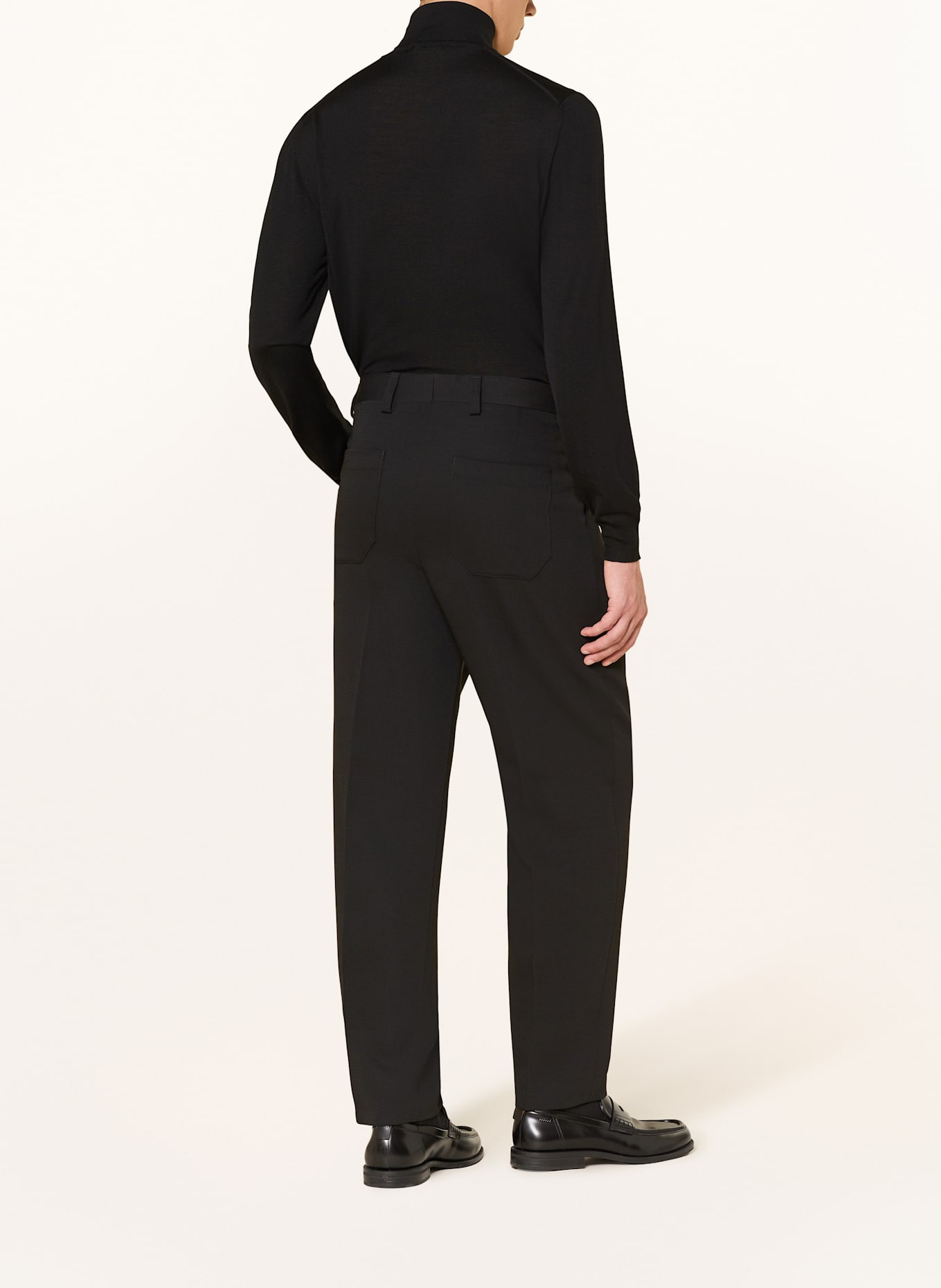 HUGO Anzughose HARLY Modern Fit: SCHWARZ