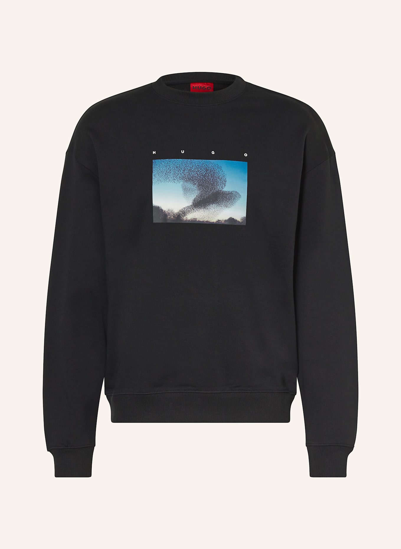 HUGO Sweatshirt DORIZONTO: SCHWARZ