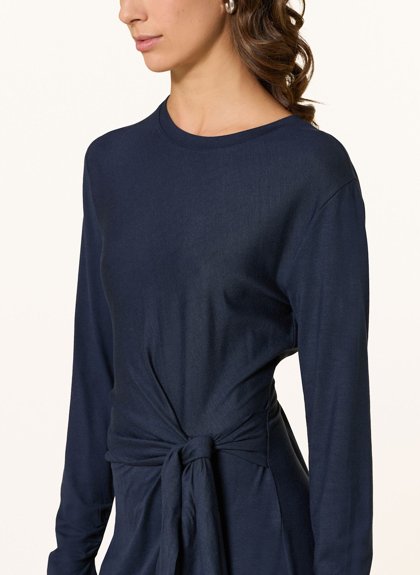 BOSS Etuikleid ERLOT: DUNKELBLAU