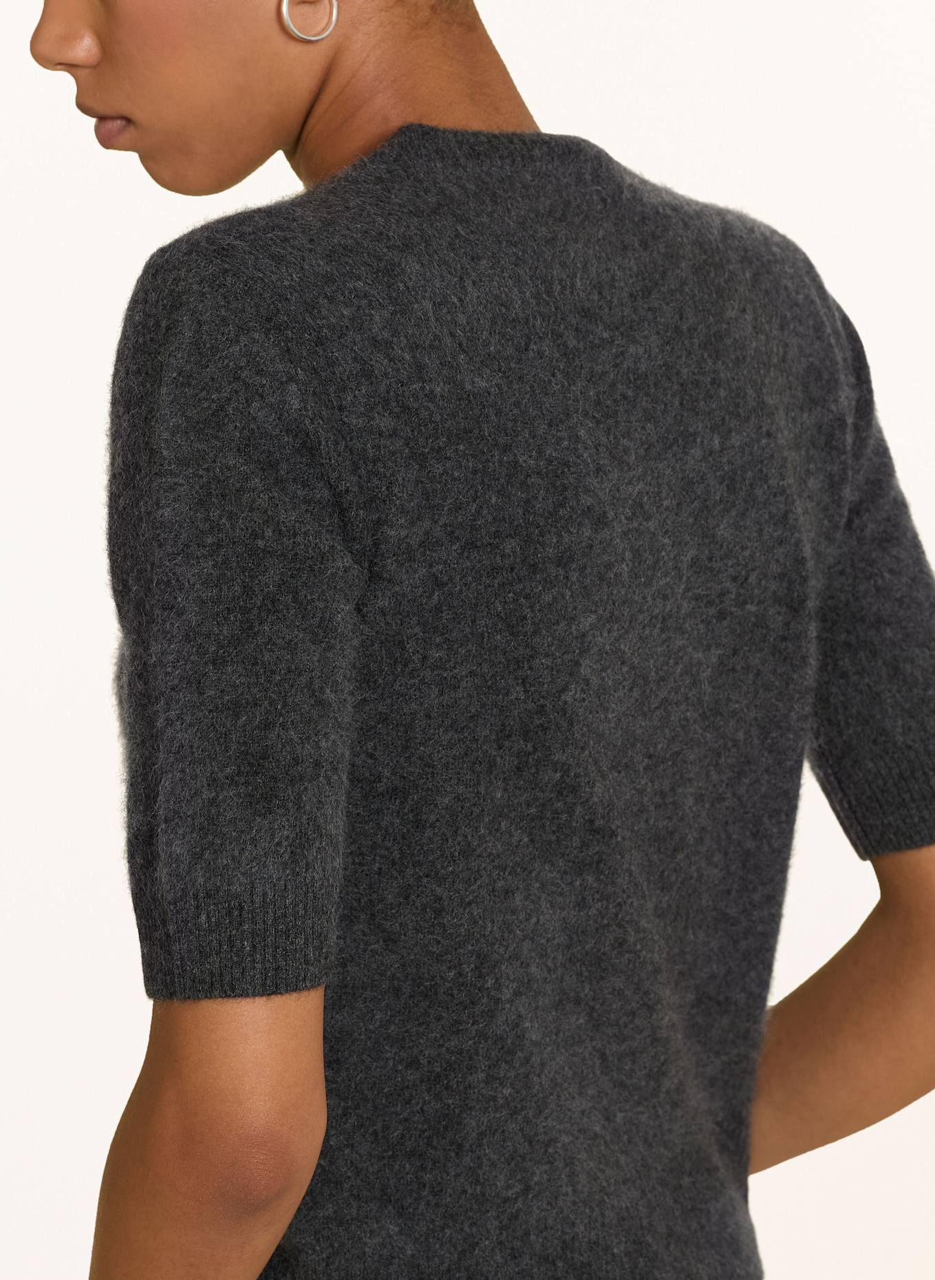 MARELLA Strickshirt mit Cashmere: DUNKELGRAU