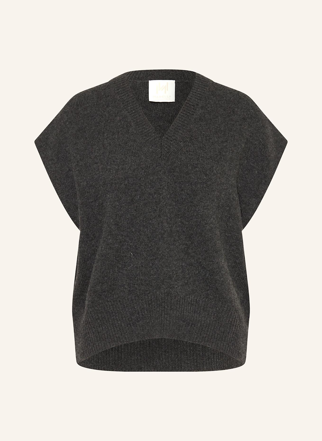 MARELLA Pullunder: DUNKELGRAU